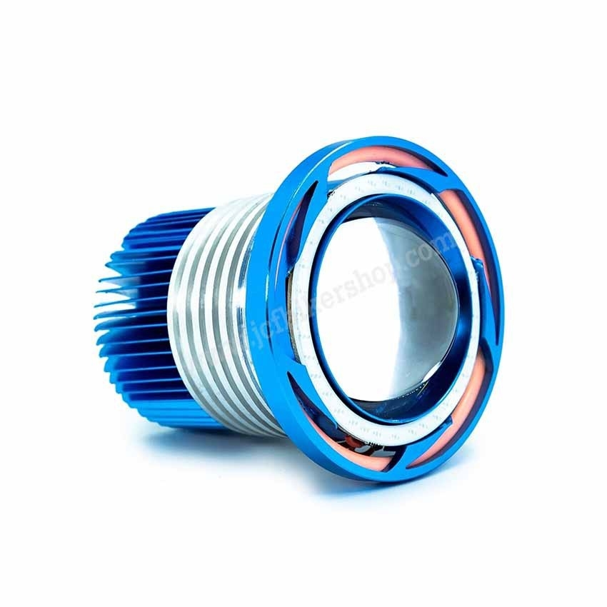 ไฟโปรเจคเตอร์มอเตอร์ไซค์ LED 2 ชั้น V.11 สามารถใช้ได้กับมอเตอร์ไซค์,บิ๊กไบค์,รถยนต์ ทุกรุ่น
