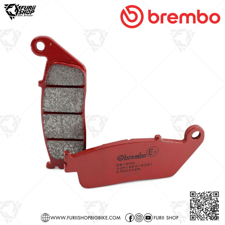 ผ้าเบรก Brembo (07HO30SA) : for TRIUMPH : Bonneville 800/900 / Scrambler 900 23 / Street Triple 675 / Street Twin 20-21 / Thruxton 1200 16-19 / Tiger