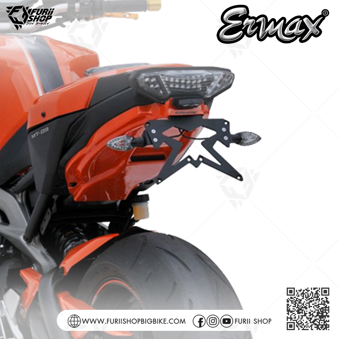 ท้ายสั้นพร้อมไฟท้าย Ermax Tidy Tail : for Yamaha FZ09/MT09 2014-2019