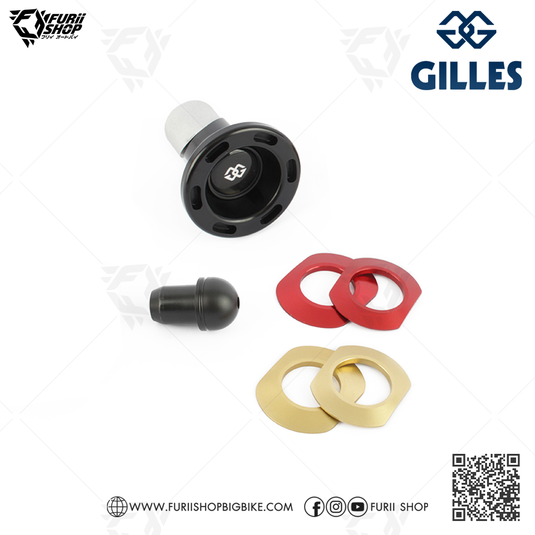 กันล้มหลังปากแตร Gilles tooling Rear Axle Protector : for Yamaha YZF R1/R1M 2020
