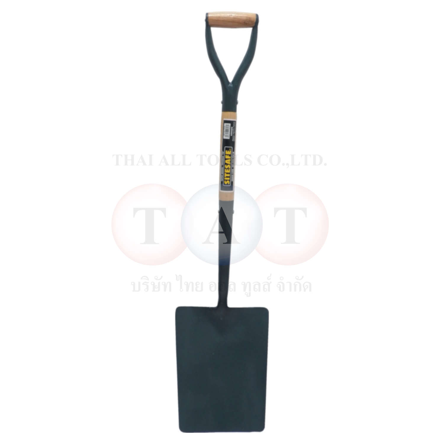 Sitesafe.SOLID SOCKET WOODEN YD TAPER SHOVEL