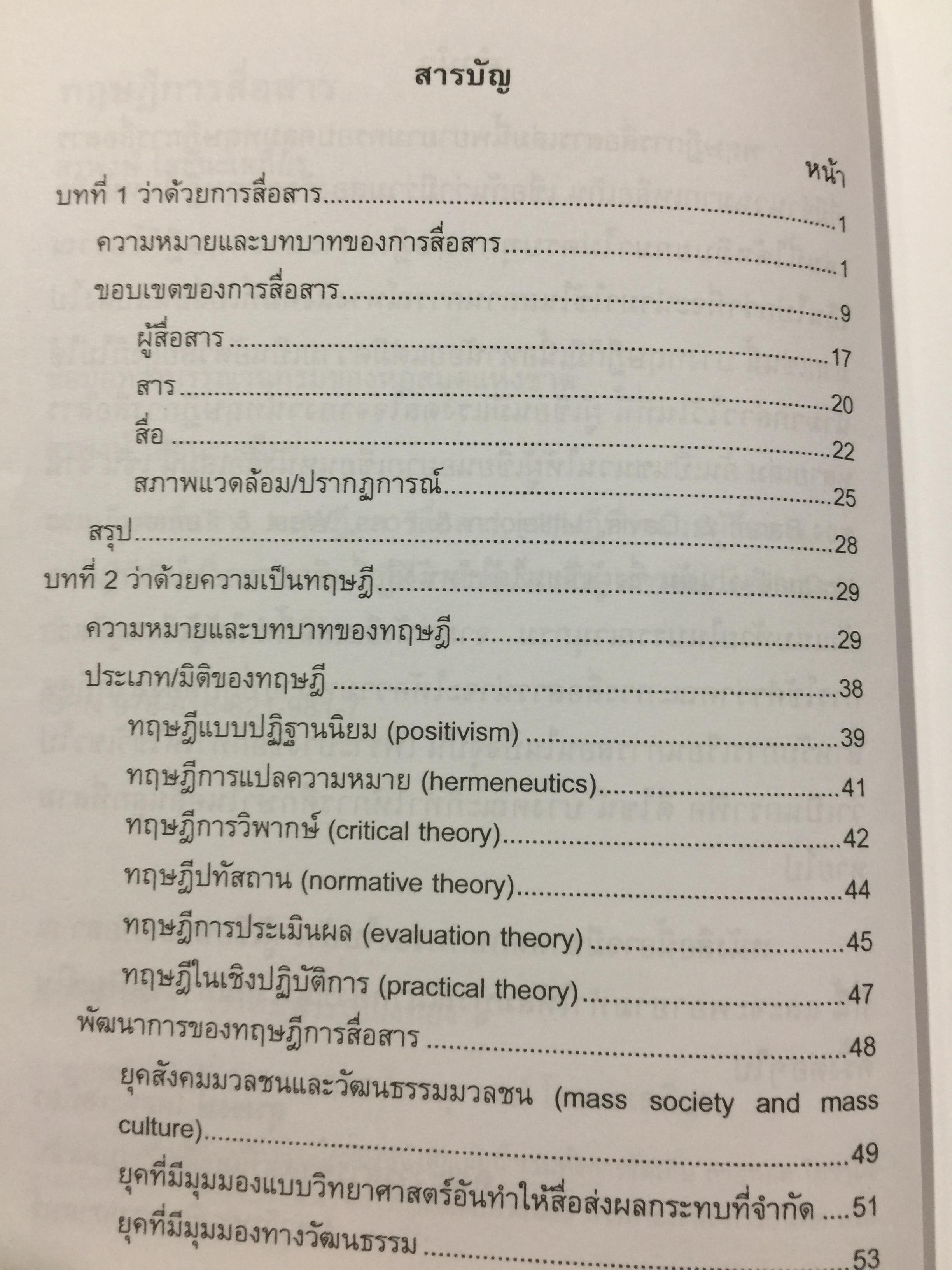 ทฤษฎีการสื่อสาร. ผู้เขียน สุรพงษ์ โสธนะเสถียร. คณะวารสารศาสตร์และสื่อสารมวลชน มหาวิทยาลัยธรรมศาสตร์ 0 กก.