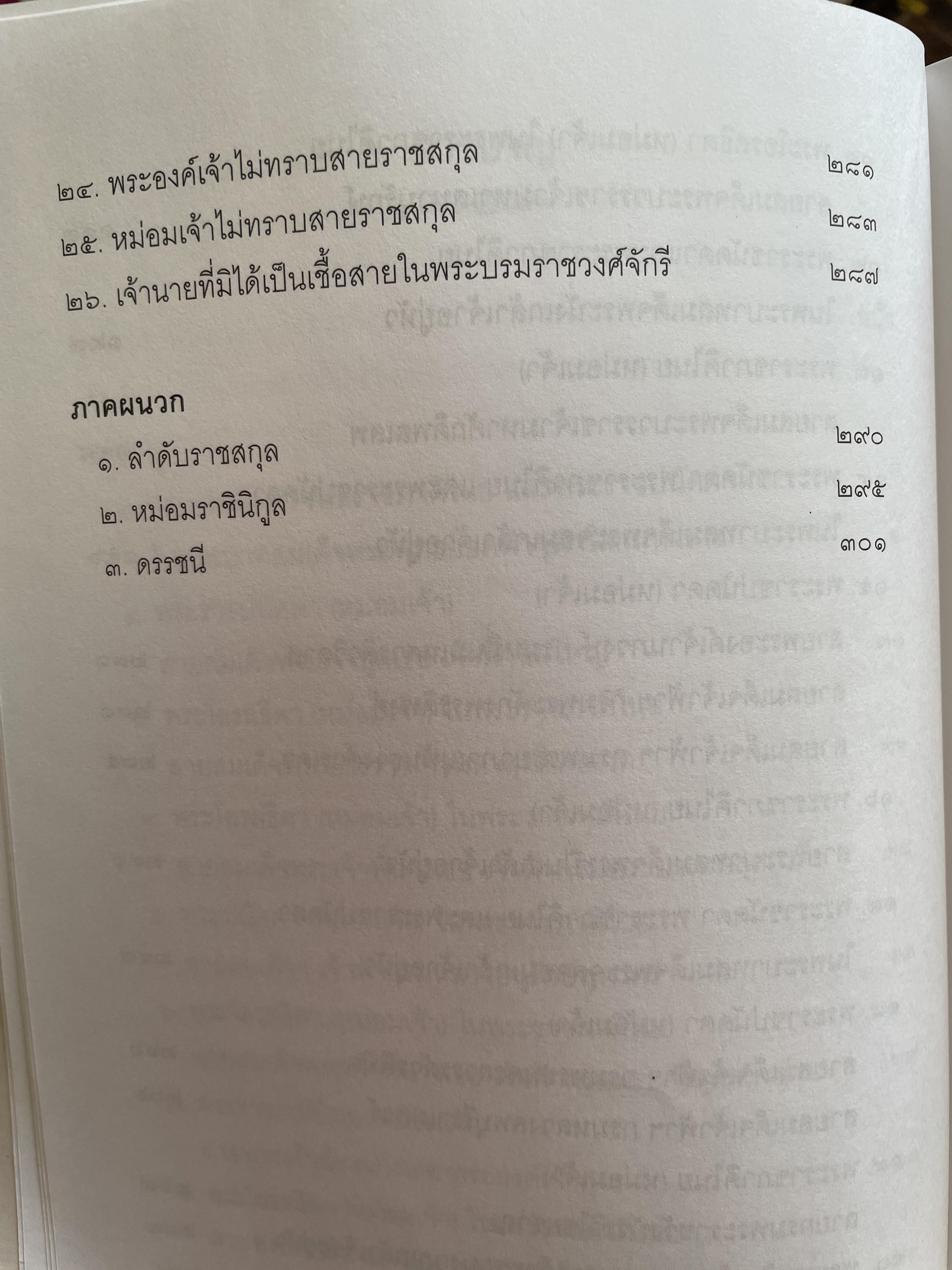 พระอนุวงศ์ชัันหม่อมเจ้า ในราชวงศ์จักรี 2,500 กรัม