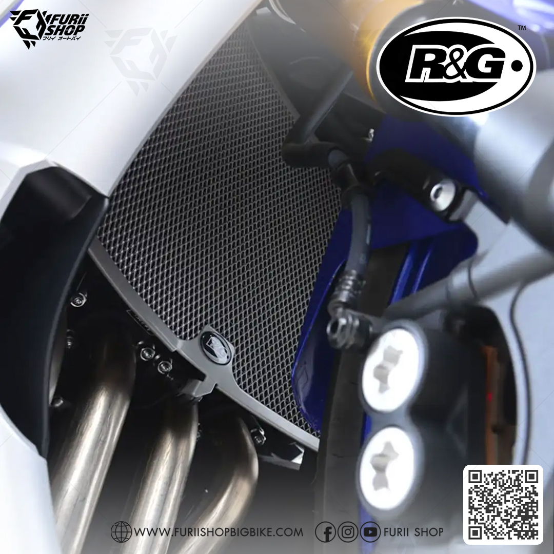 การ์ดหม้อน้ำ R&G Radiator Guard : for Yamaha R6 2006-2016