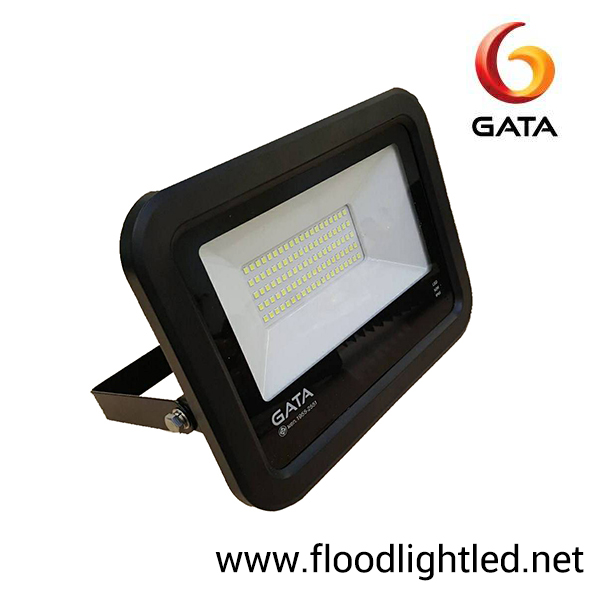 สปอร์ตไลท์LED 50w รุ่น Slim ยี่ห้อ GATA (แสงส้ม)