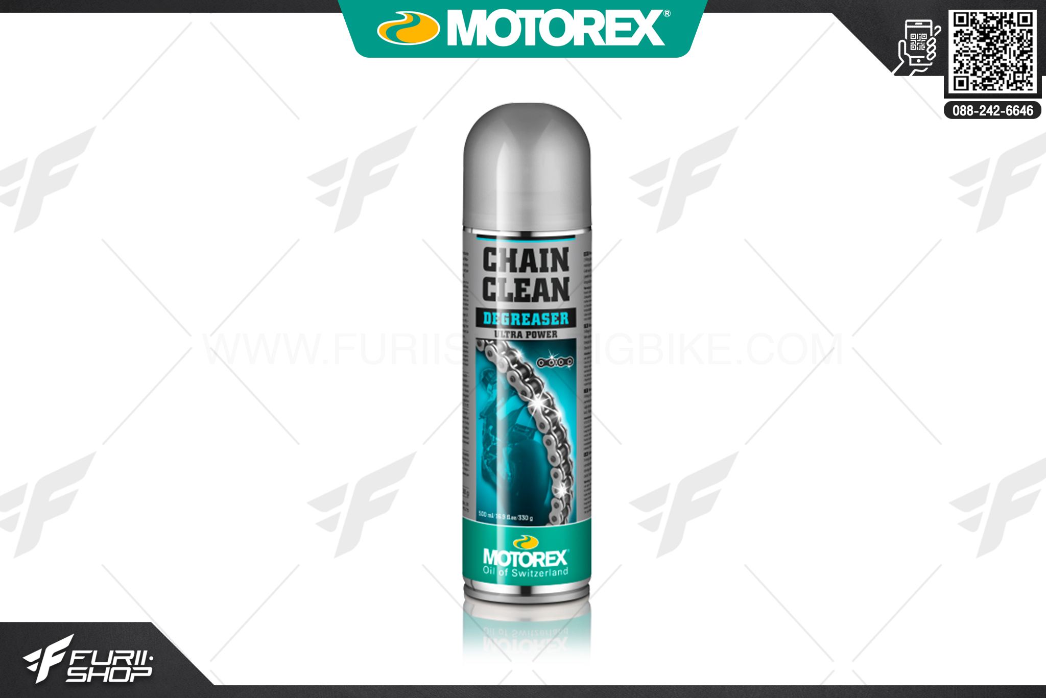 สเปรย์ฉีดโซ่ CHAIN CARE : CHAIN CLEAN (Size 500ml.)