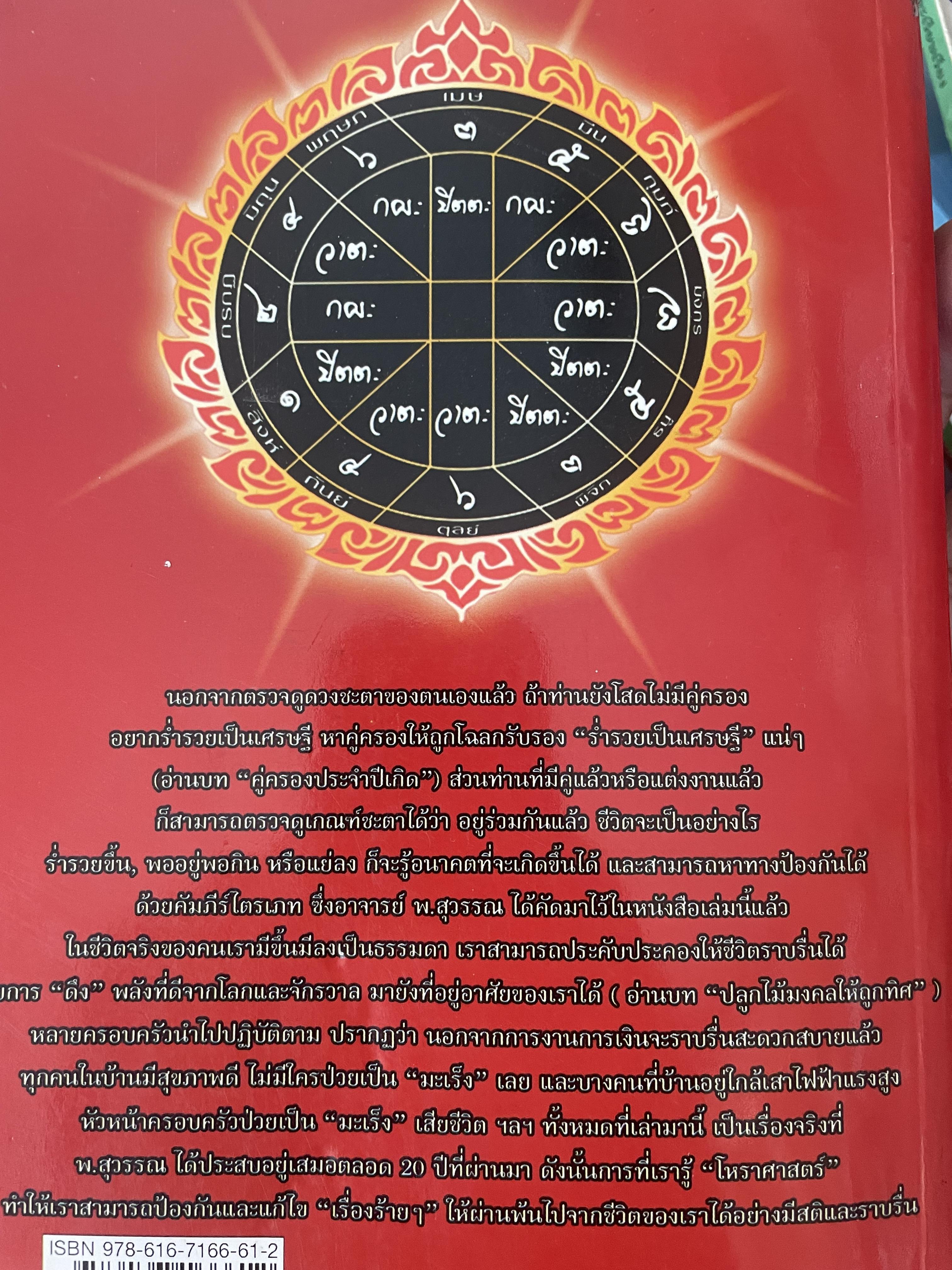 ตำราพรหมชาติ (ฉบับประจำบ้าน) โดย พ.สุวรรณ เป็นหนังสือเล่มใหญ่สภาพใหม่ หนังสือหนา หน้า 3,300 กรัม