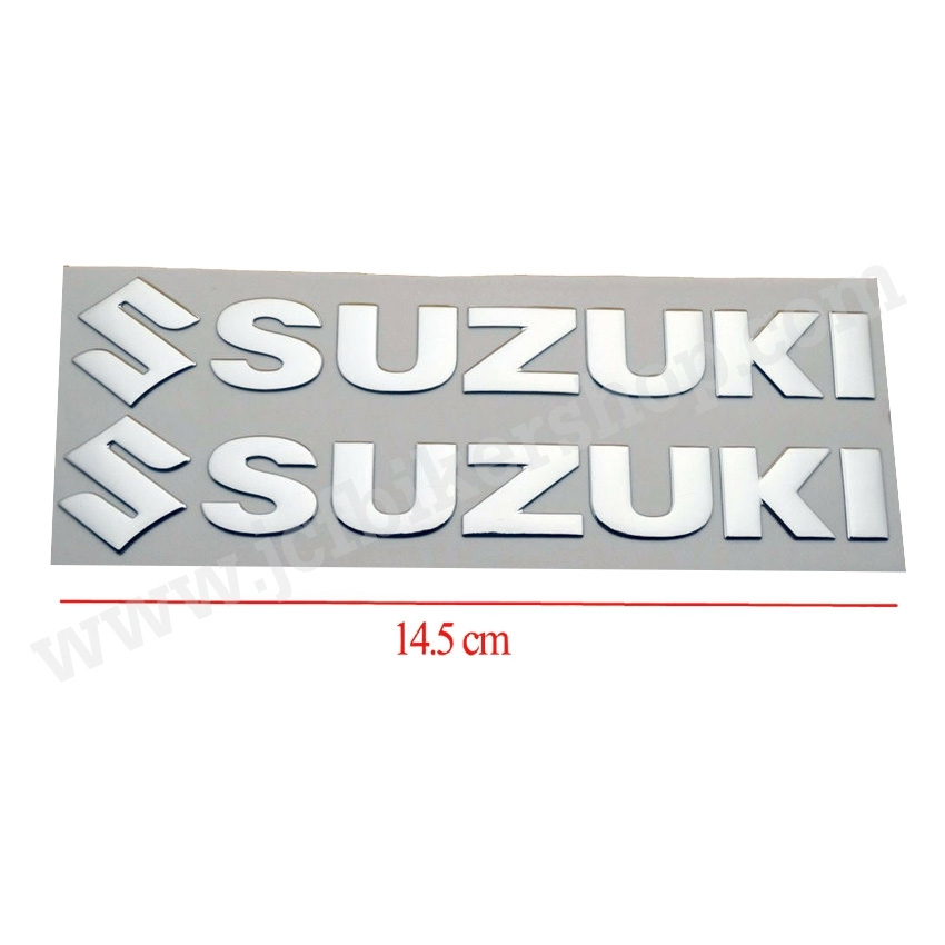 สติ๊กเกอร์โลโก้ตัวหนังสือ SUZUKI