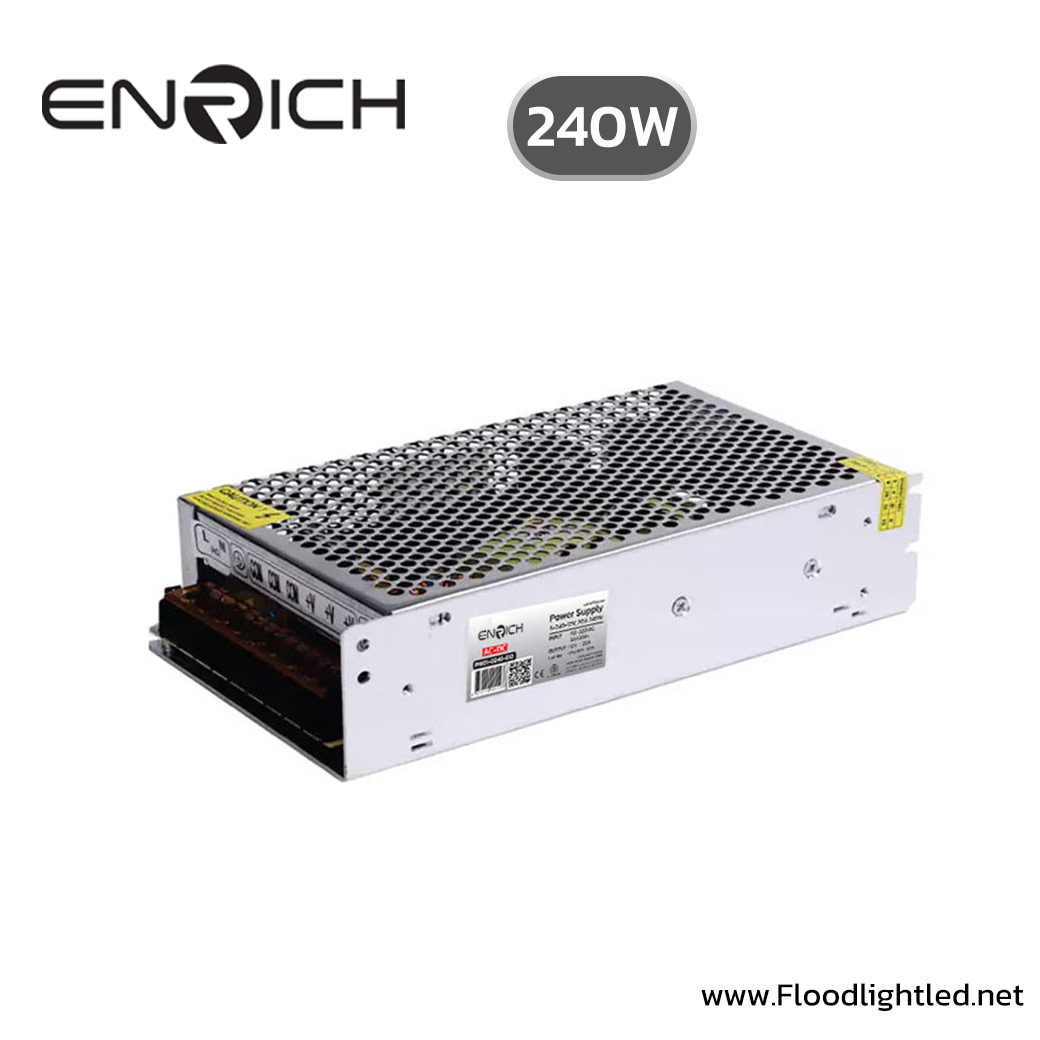พาวเวอร์ซัพพลาย ENRICH S-240-12V 20A 240W