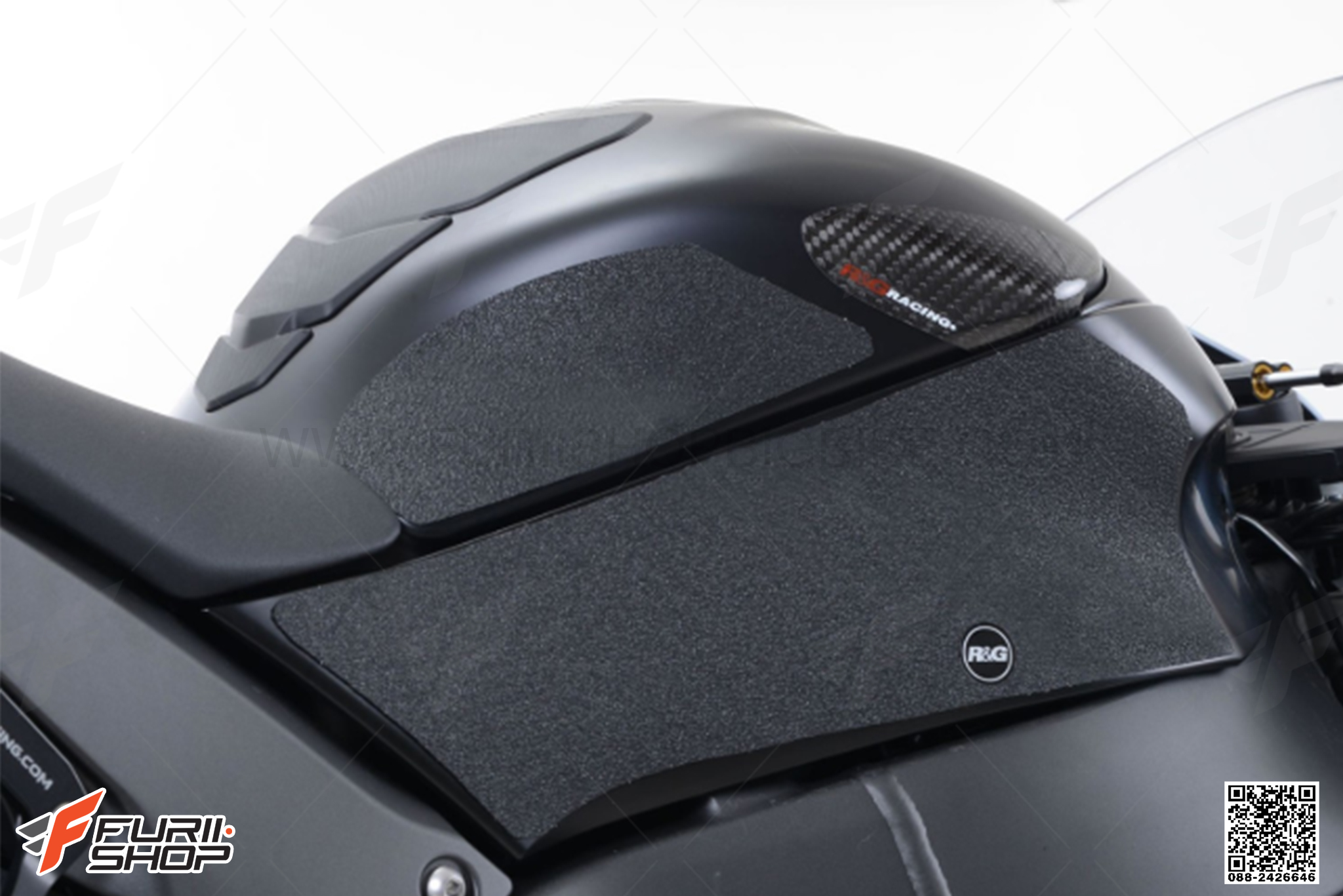 กันรอยข้างถัง R&G FOR KAWASAKI ZX10R