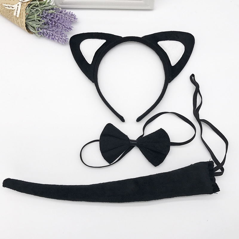 ที่คาดผมเสือ เซต 3 ชิ้น Tiger Headband