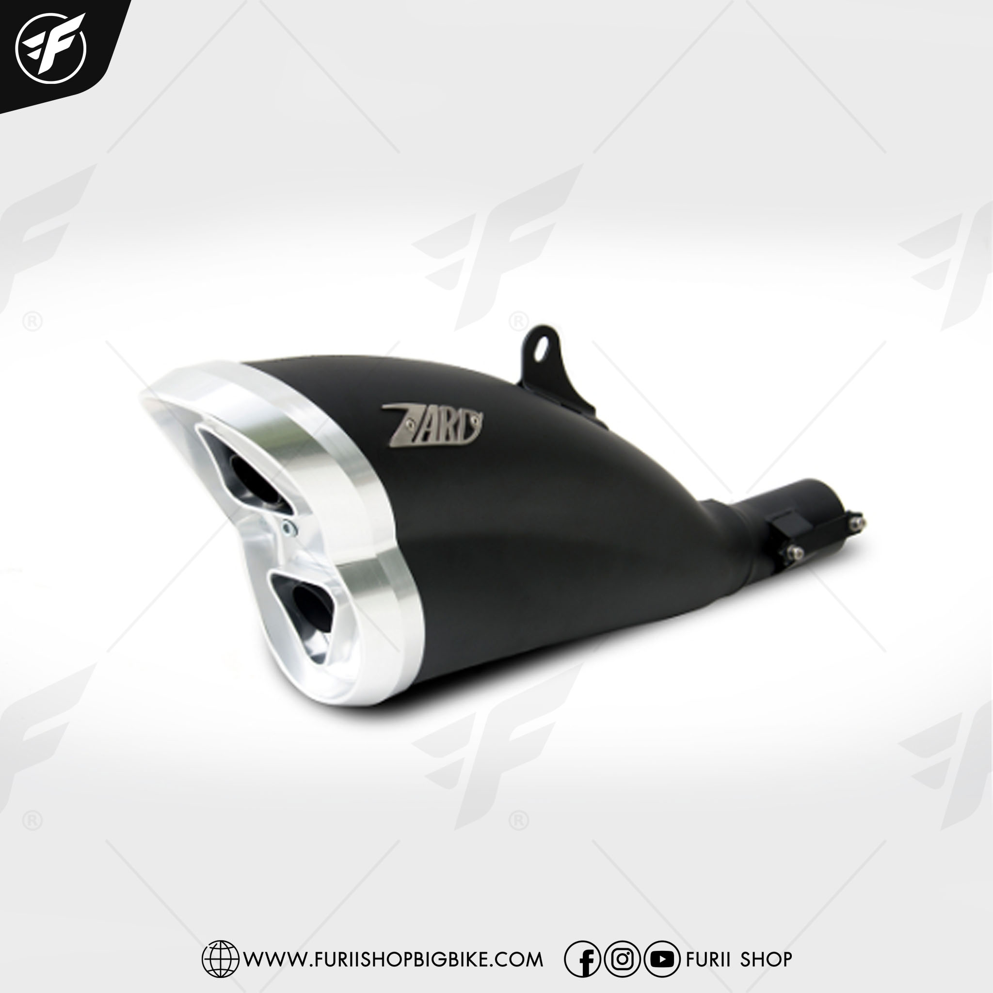 ท่อ ZARD SLIP ON FOR Ducati Diavel 2011-2018
