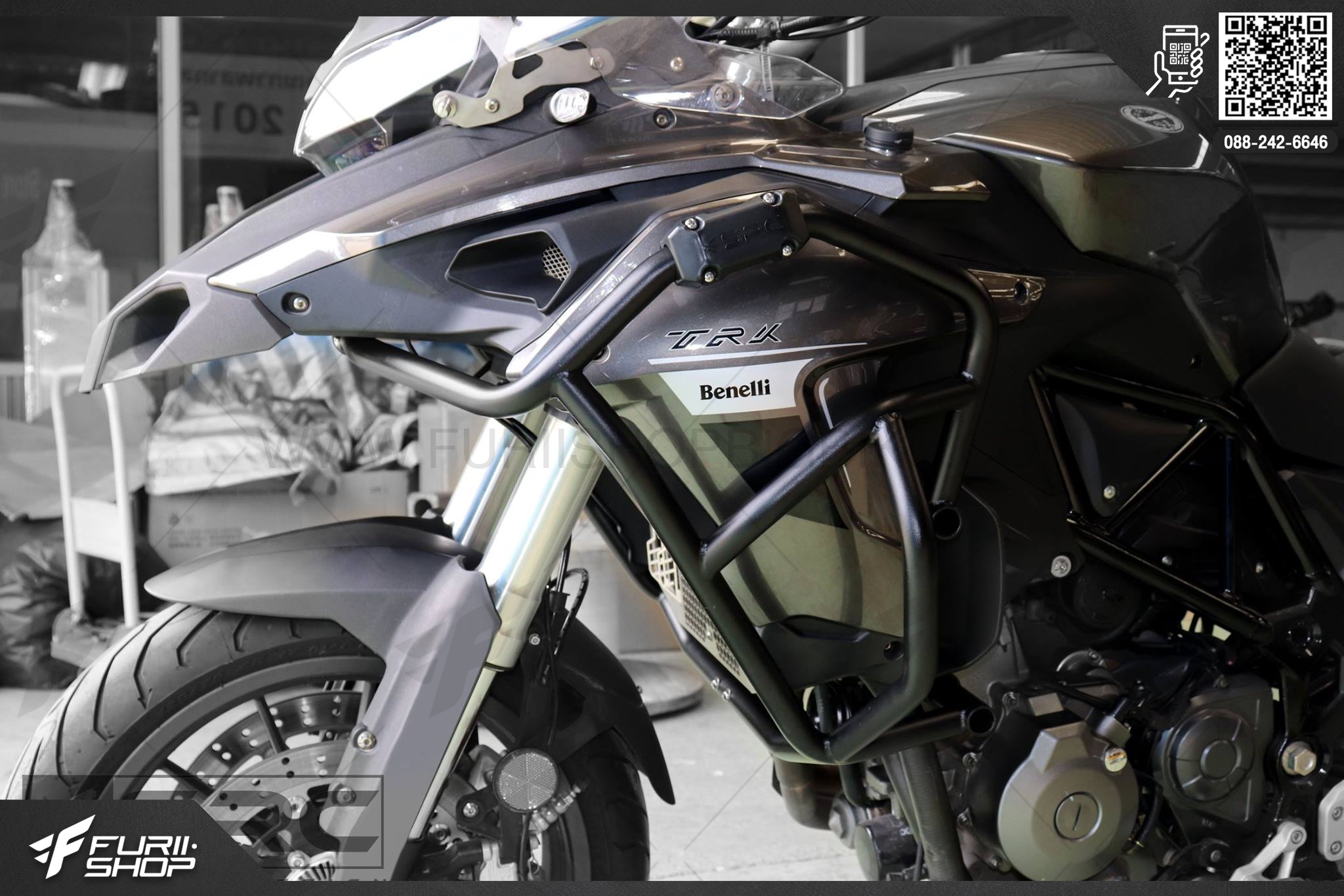 แคชบาร์ SRC สีดำ FOR BENELLI TRK502