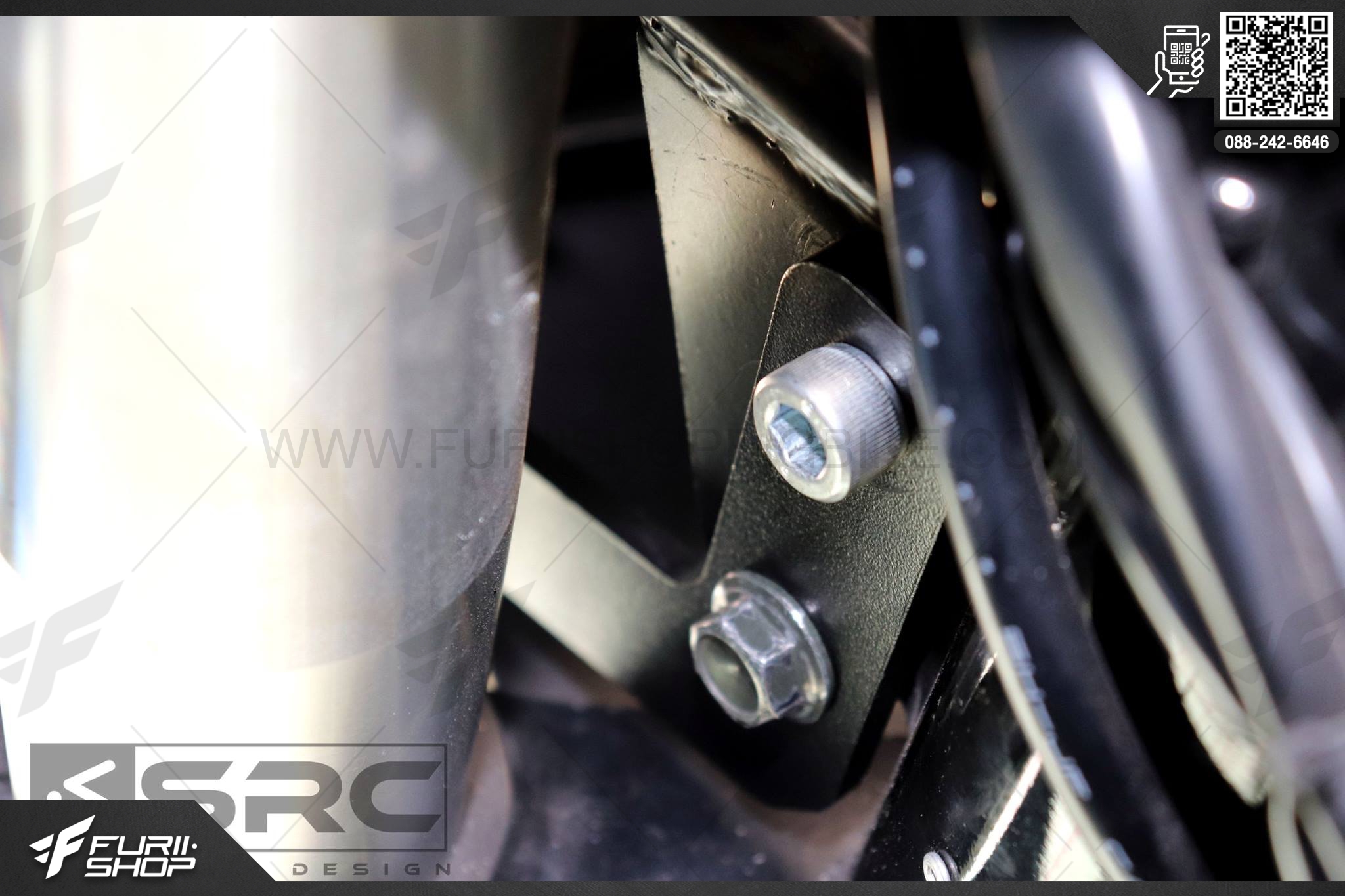 แคชบาร์ SRC สีดำ FOR BENELLI TRK502