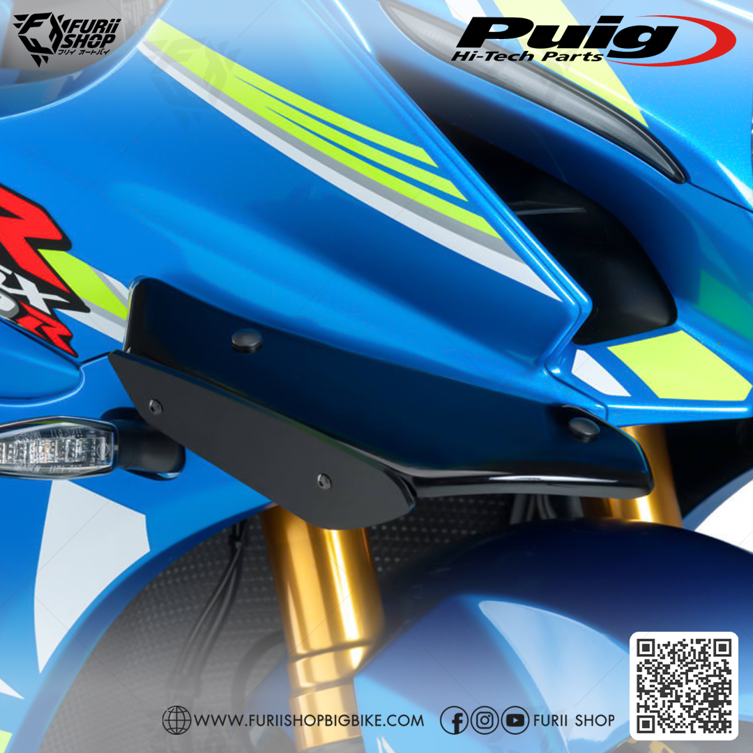ปีกข้าง Puig Winglet : for Suzuki GSXR1000 2017-2018