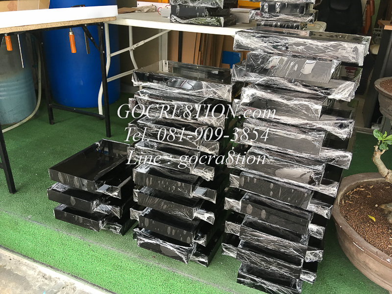 งาน อะคริลิค แปรรูป ตามแบบ April 2018 by GO CREATION