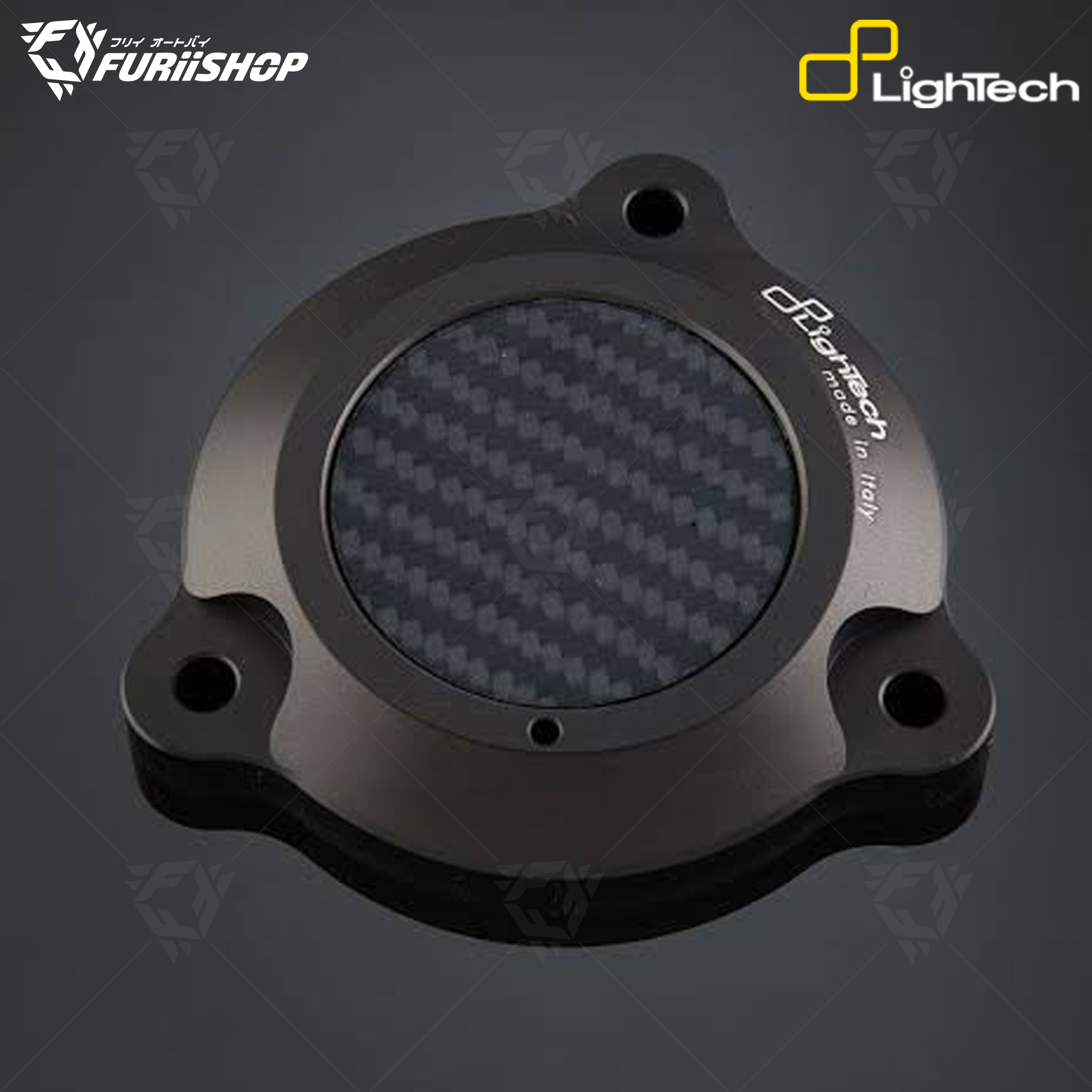 ฝาครอบเครื่อง LIGHTECH (ซ้าย) For : T-MAX 530/560