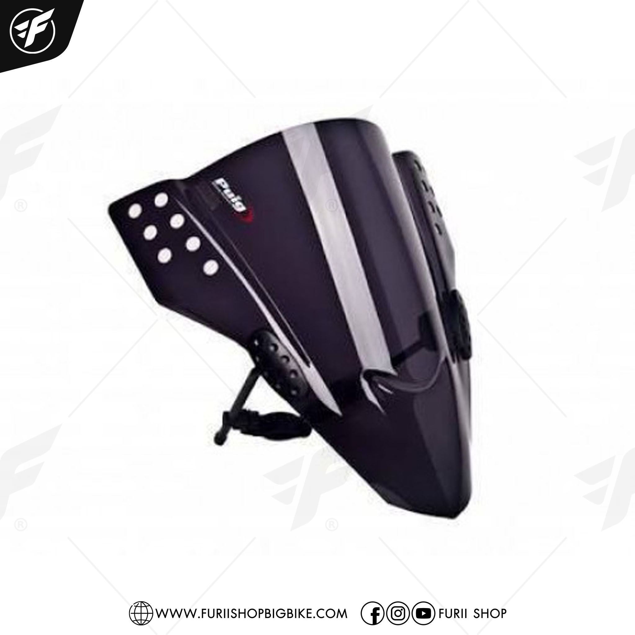 ชิวหน้า PUIG WINDSHIELD RAFAEL FOR Ducati Monster 821 / 1200 14-19