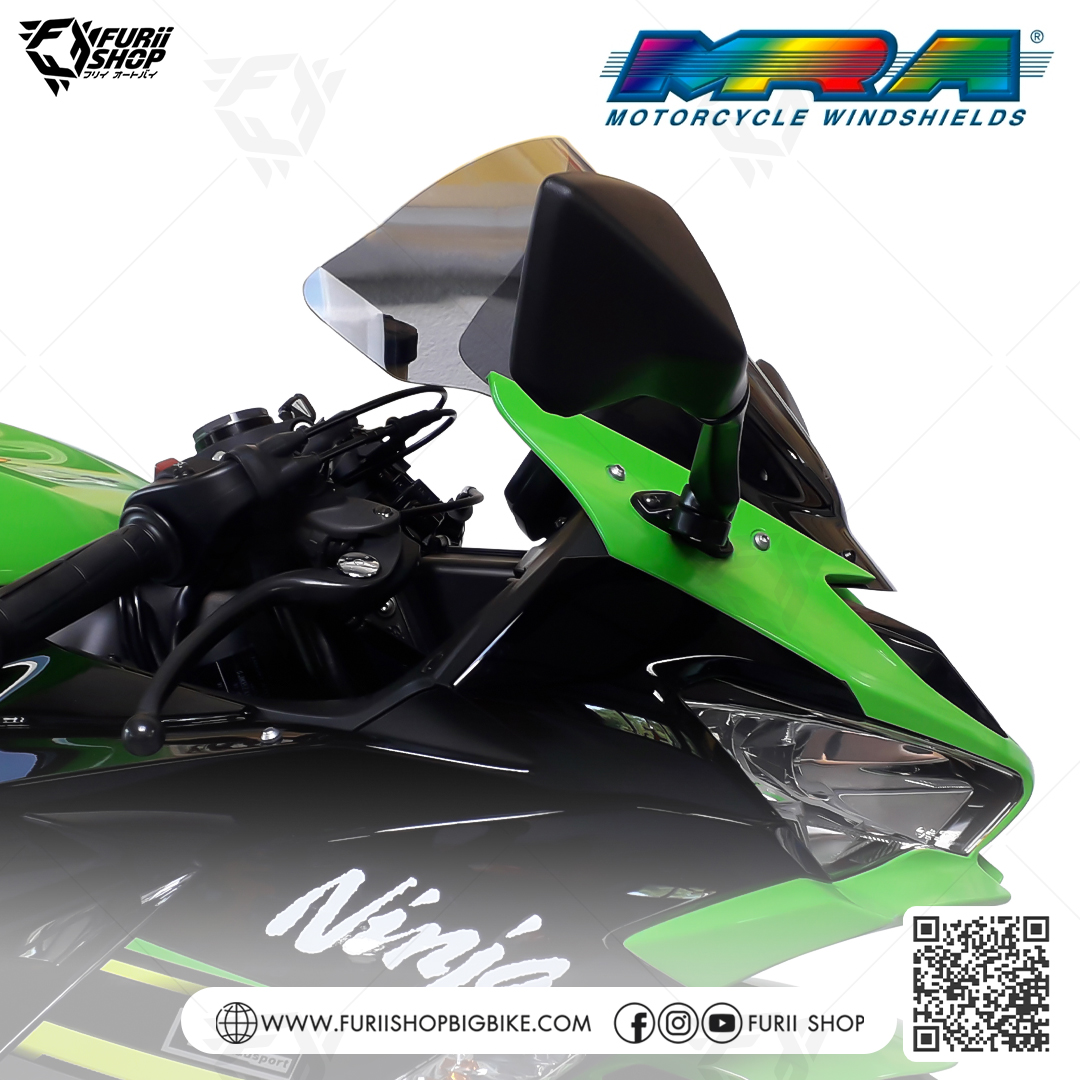 ชิลด์หน้า MRA Windshield : for Kawasaki ZX6R 2019-2022