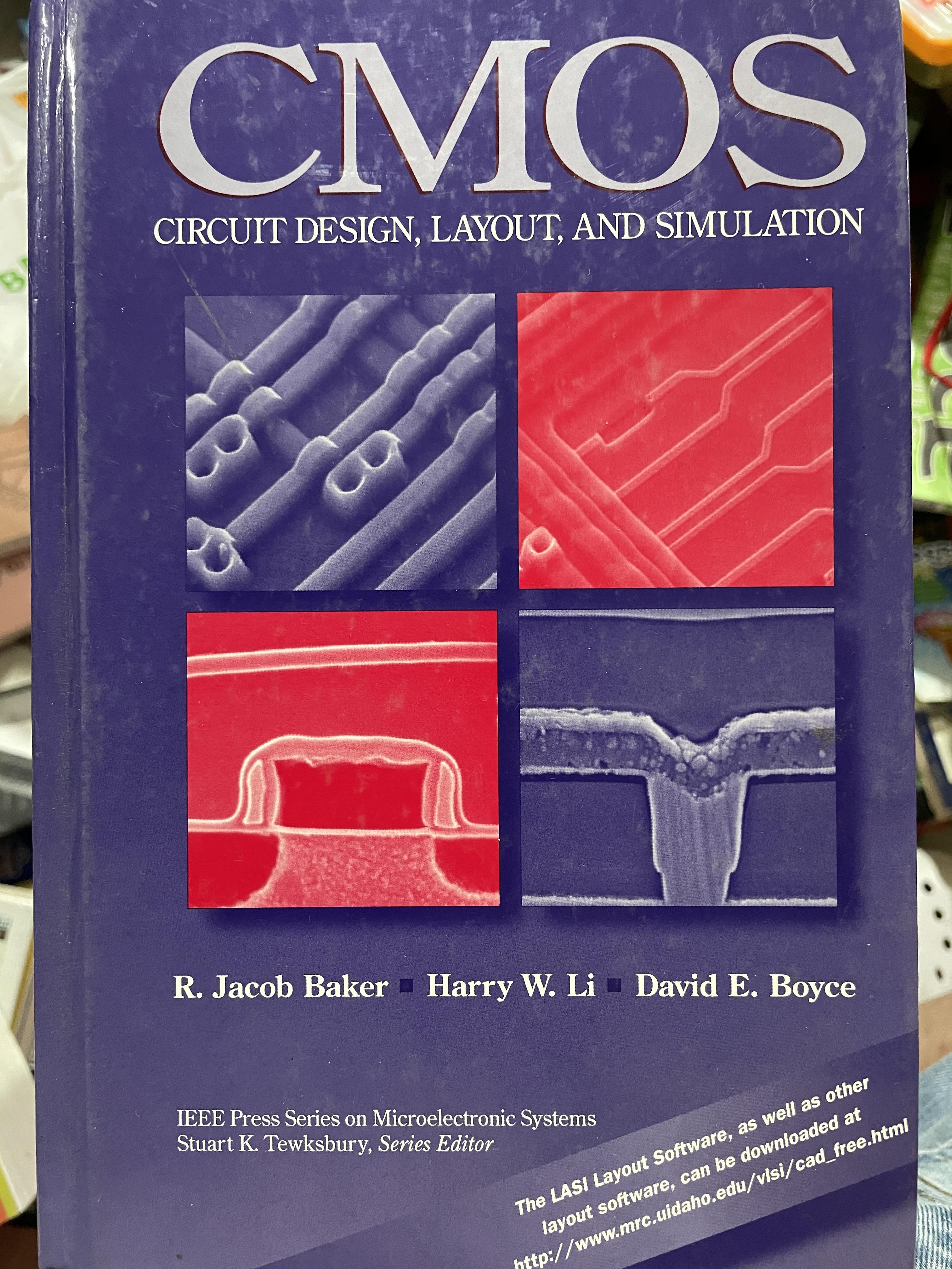CMOS. CIRCUIT DESIGN, LAYOUT , AND SIMULATION. ผู้เขียน R.JACOB BAKER. และคณะ 0 กก.