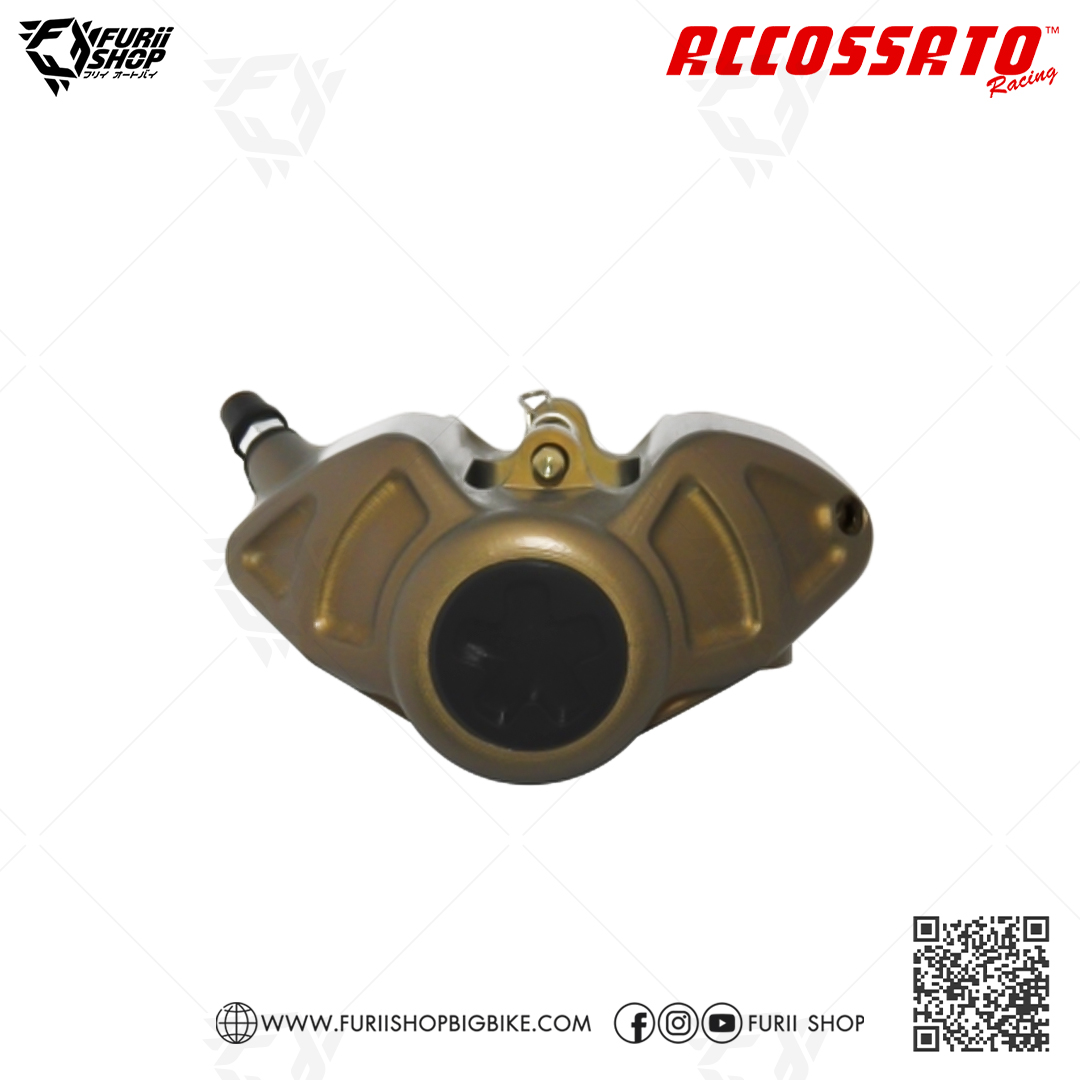 ปั้มล่าง Accossato Radial Brake 2P Caliper CNC (Moto3 Spec)