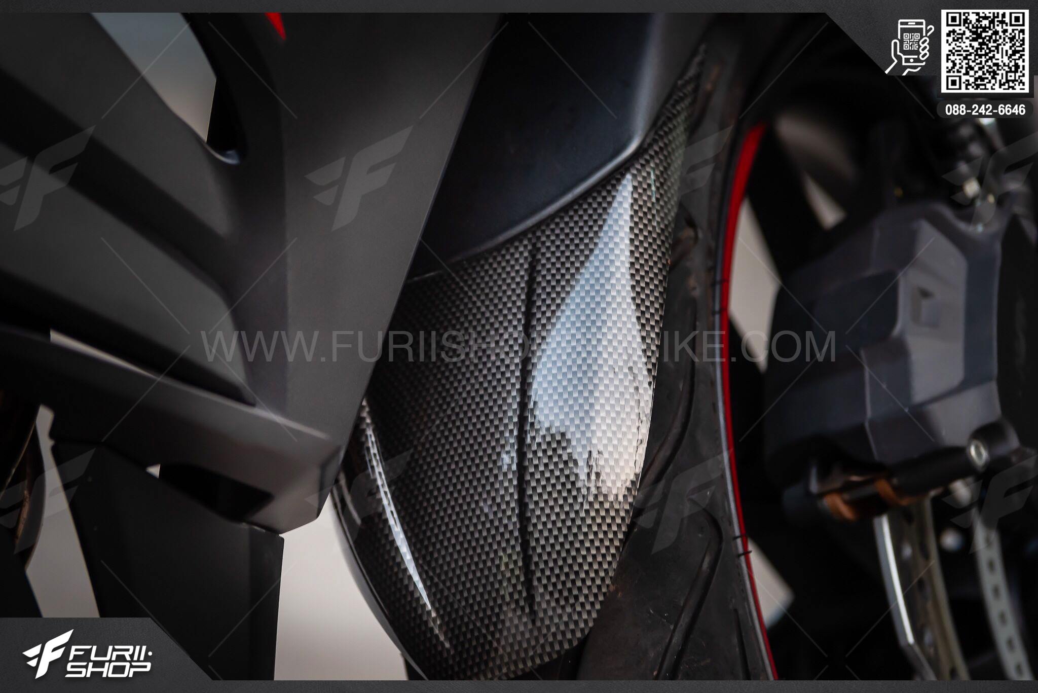 ลิ้นบังโคลนหน้า MOTOZAAA FOR CBR500R