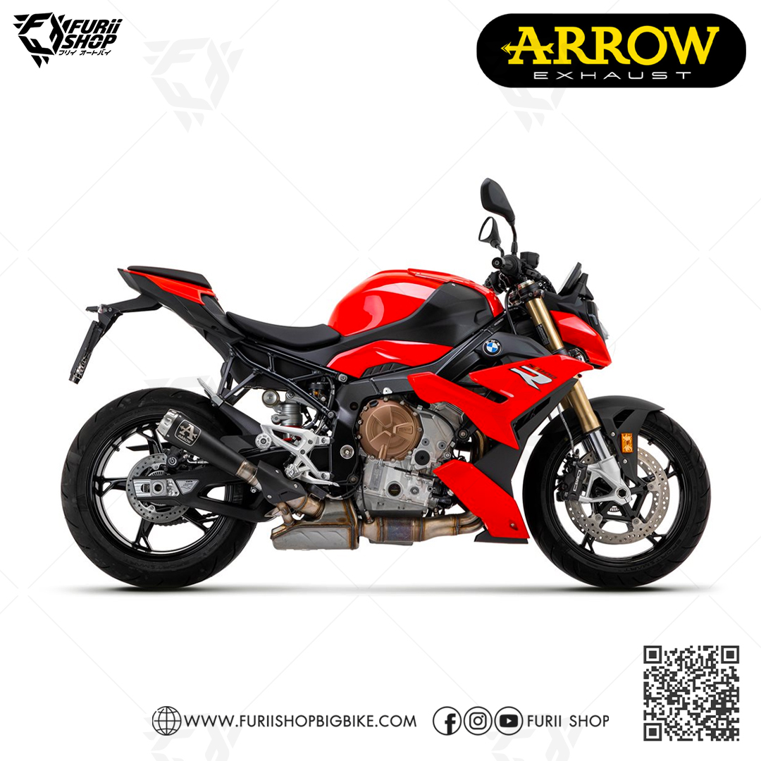 ท่อมอเตอร์ไซค์ Arrow Slip on Moto GP Black : for BMW S1000RR 2019-2022/All new S1000R Naked 2021-2022