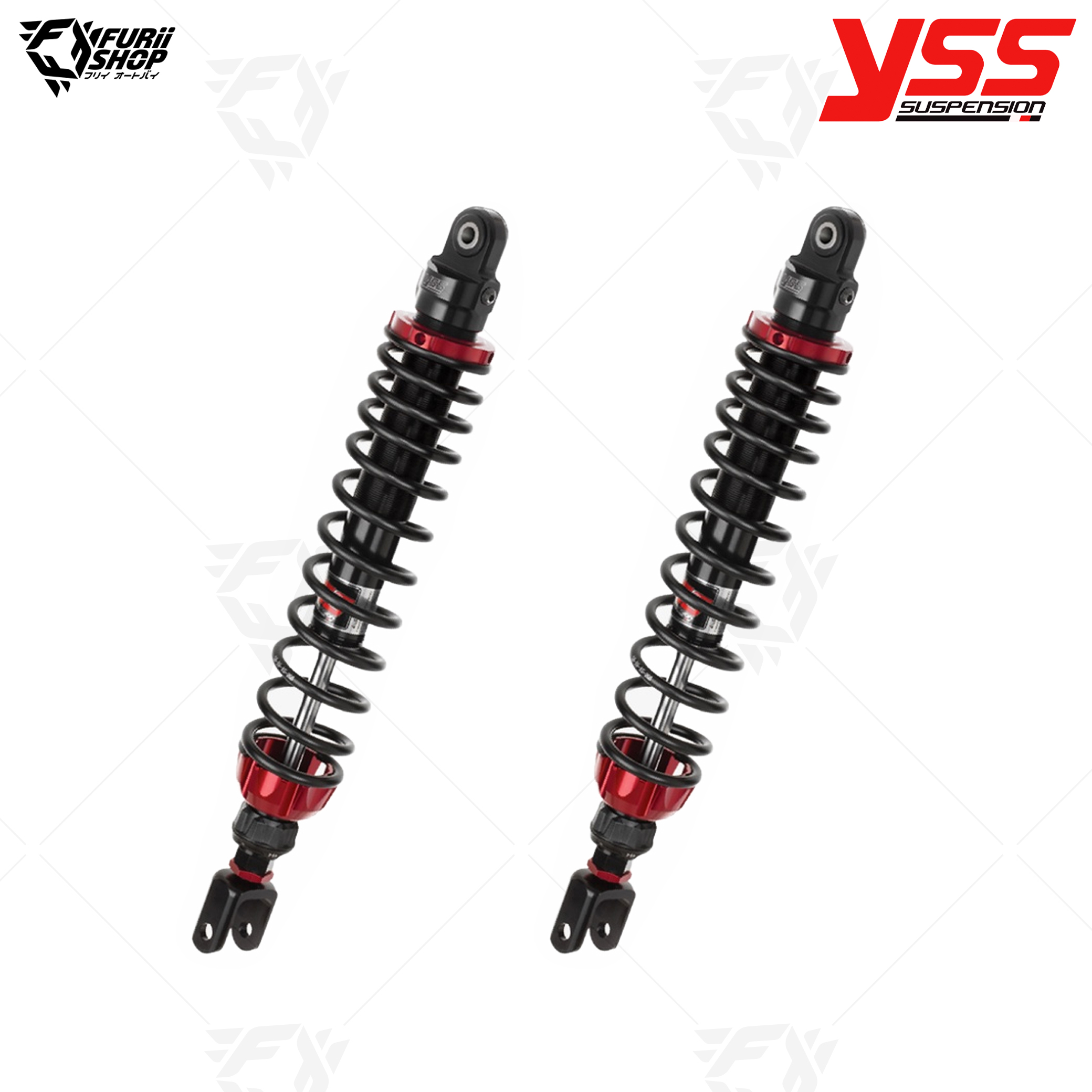 โช๊คหลังแต่ง YSS Z-SPORT Black Series (TZ302-430TRL-01-88A) : for Honda Forza 350 20>/Forza 300 18>