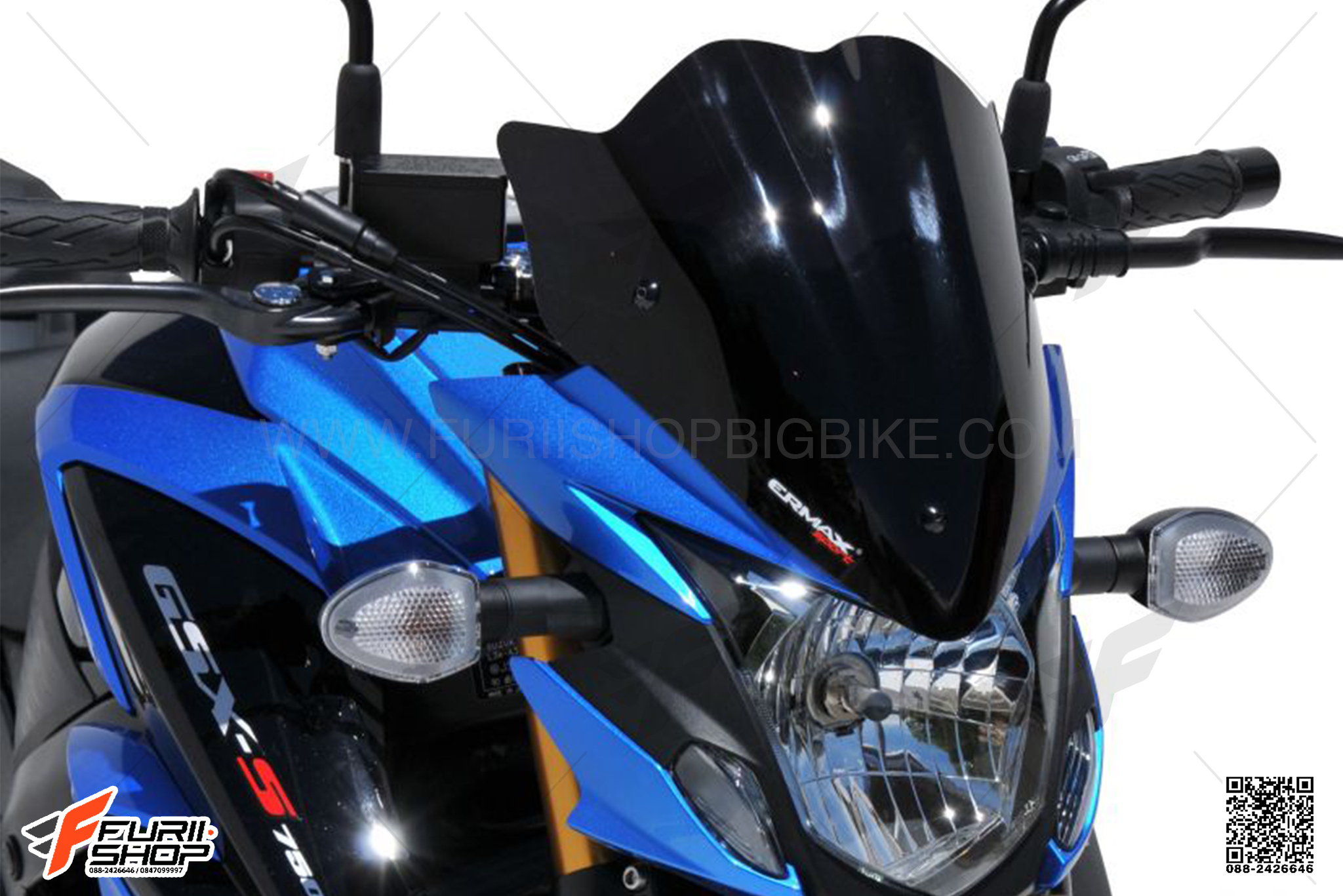 ชิวหน้า ERMAX SPORT DARK FOR SUZUKI GSX-S750