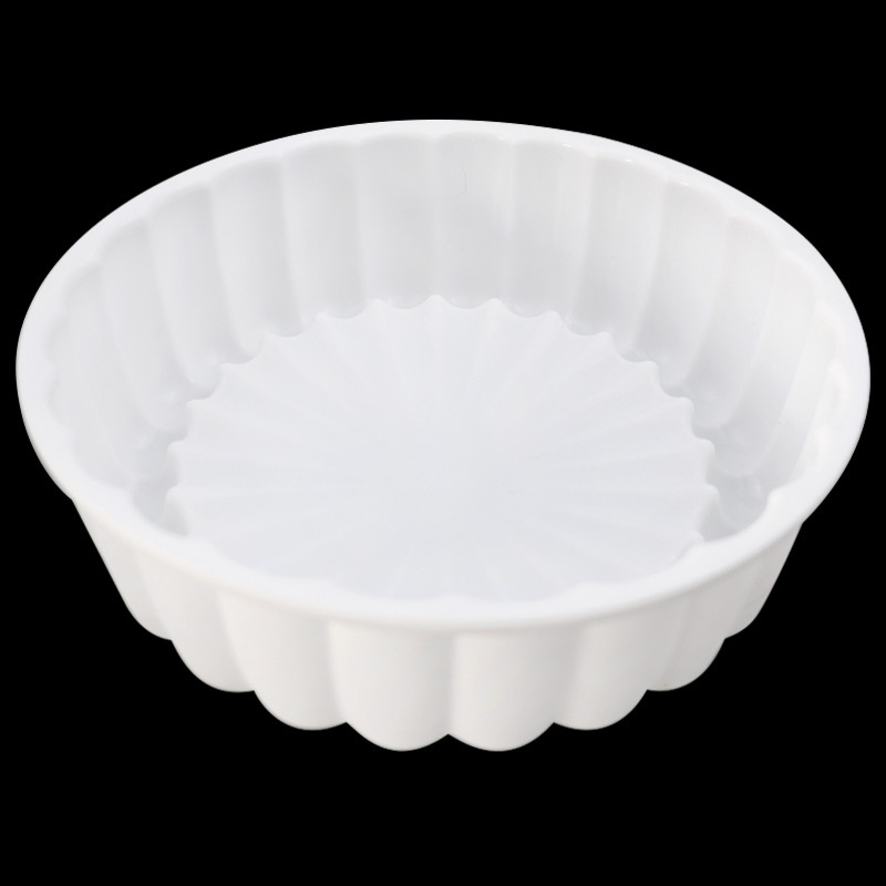 พิมพ์ซิลิโคน เค้กปอนด์ ขอบยัก