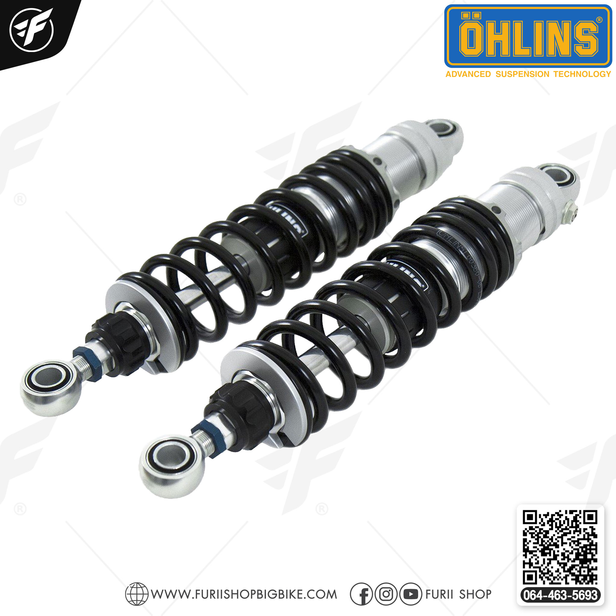 โช๊คหลังแต่ง OHLINS HO 010 For Honda CB1100EX Thailand version 2010-2019