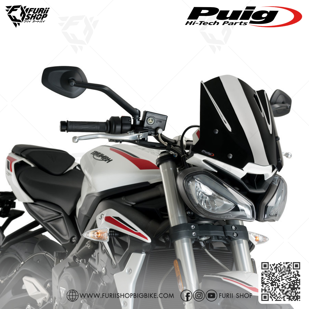 ชิลด์หน้า Puig Windshield Sport : for Triumph Street Triple S 2020