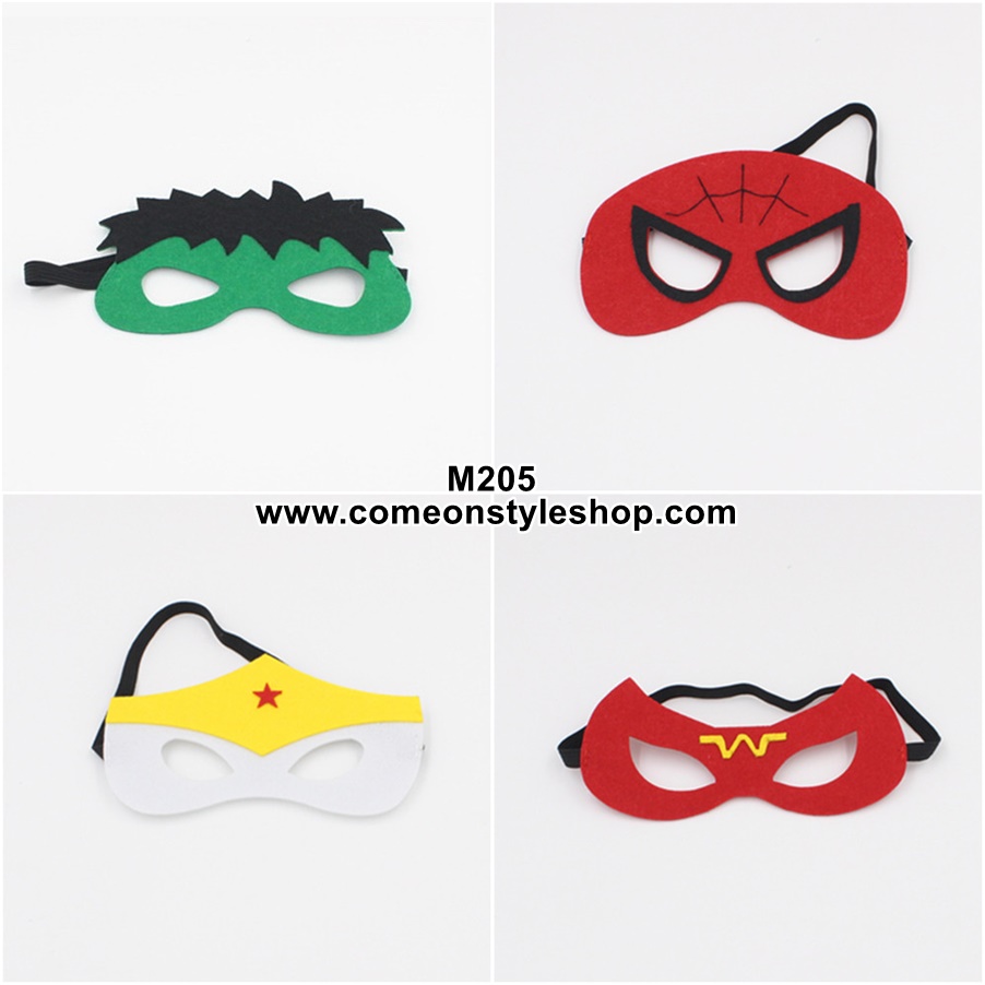 หน้ากากเด็ก ซุปเปอร์ฮีโร่ Super Hero Mask