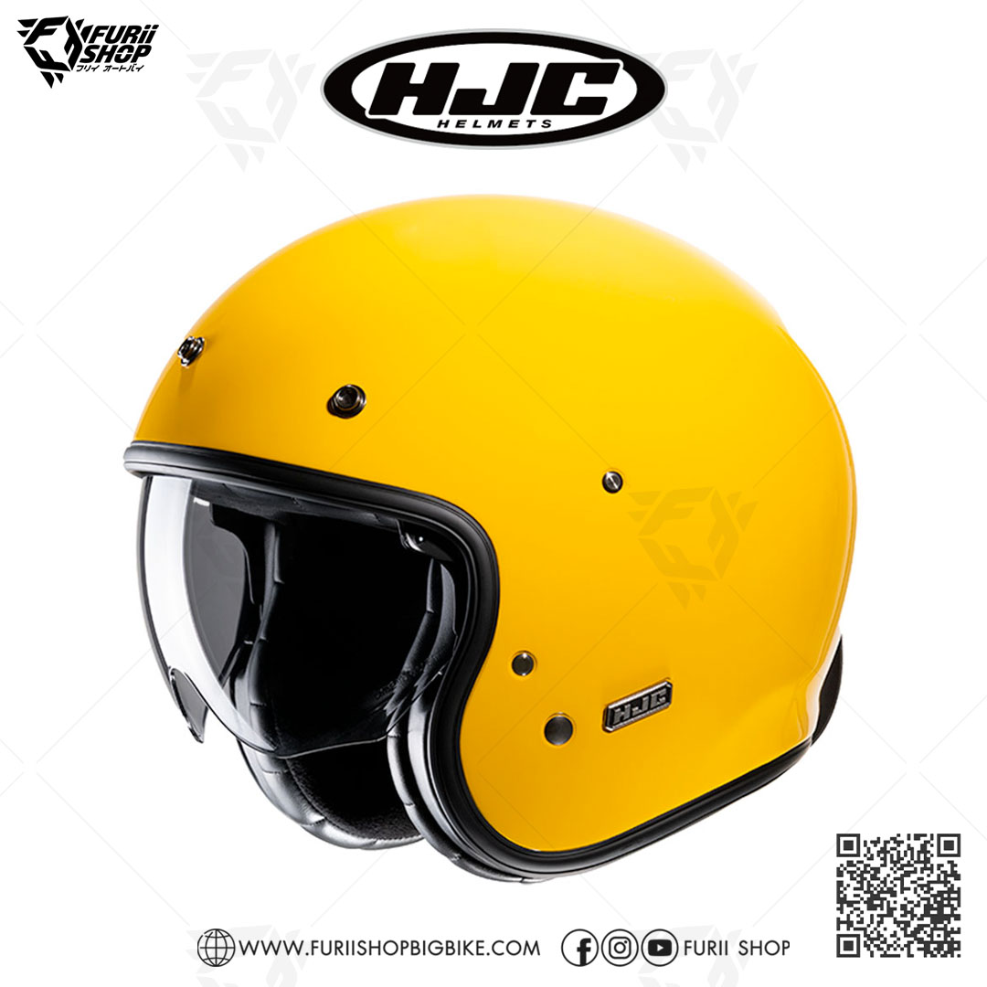 หมวกกันน็อคครึ่งใบ(Halfface) HJC V31 : DEEP YELLOW