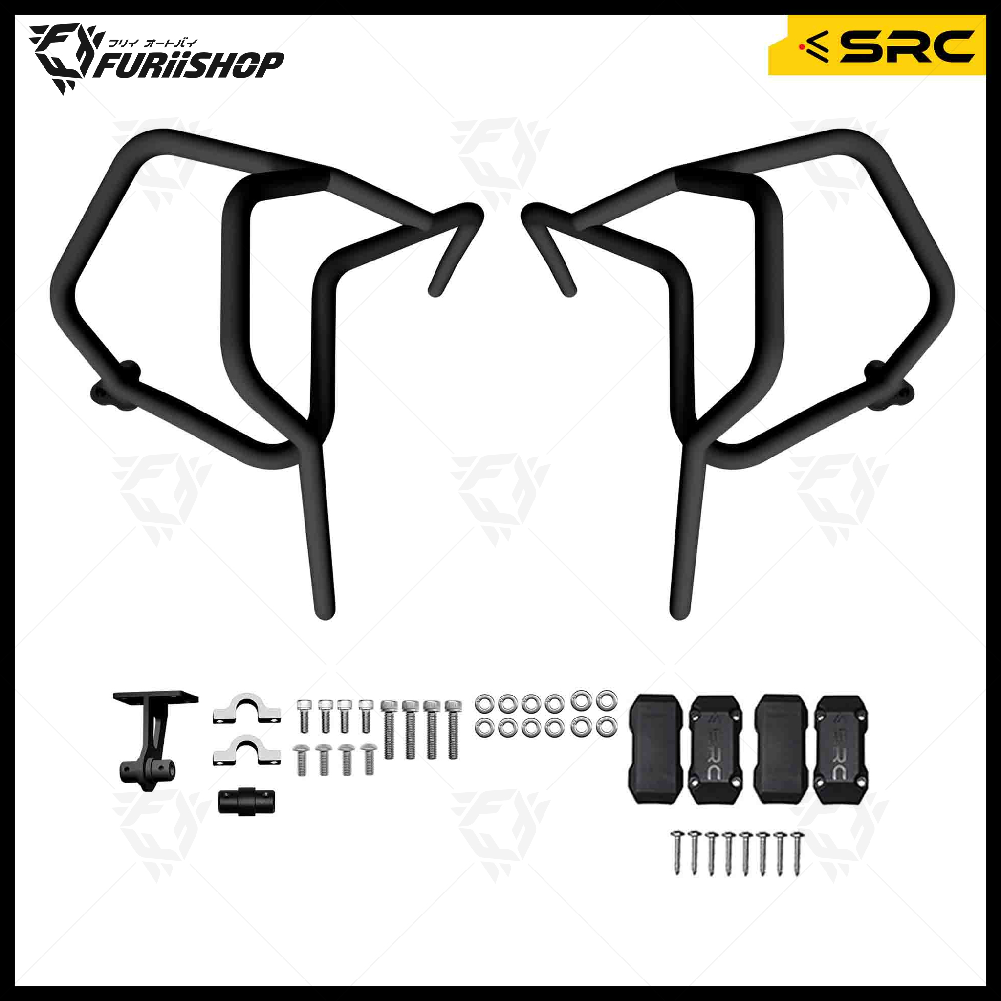 แคชบาร์ CRASH BAR FULL SET FOR SUZUKI V-STROM 650