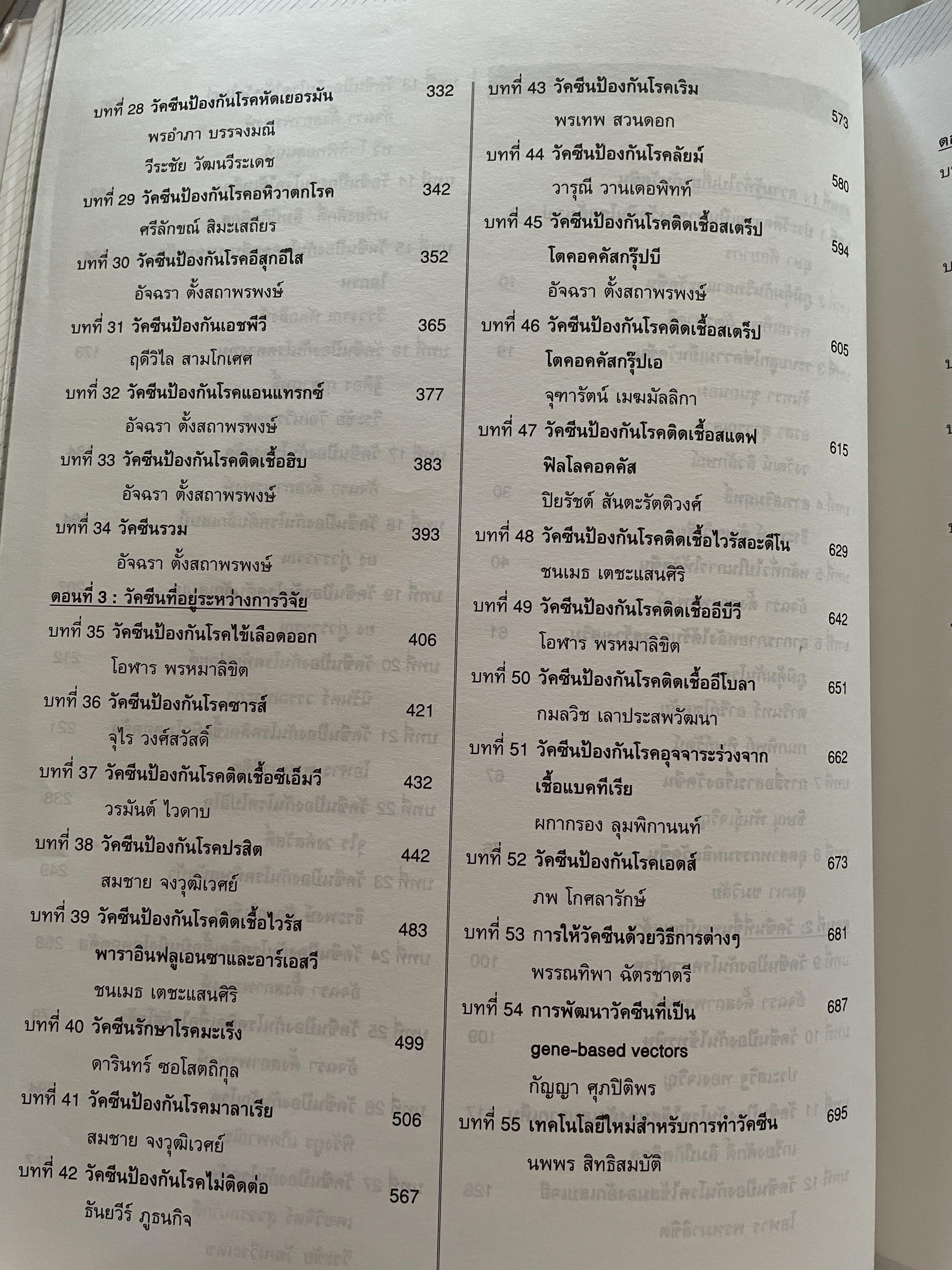 วัคซีน บรรณธิการ โอฬาร พรหมาลิขิต และคณะ 8 กก.