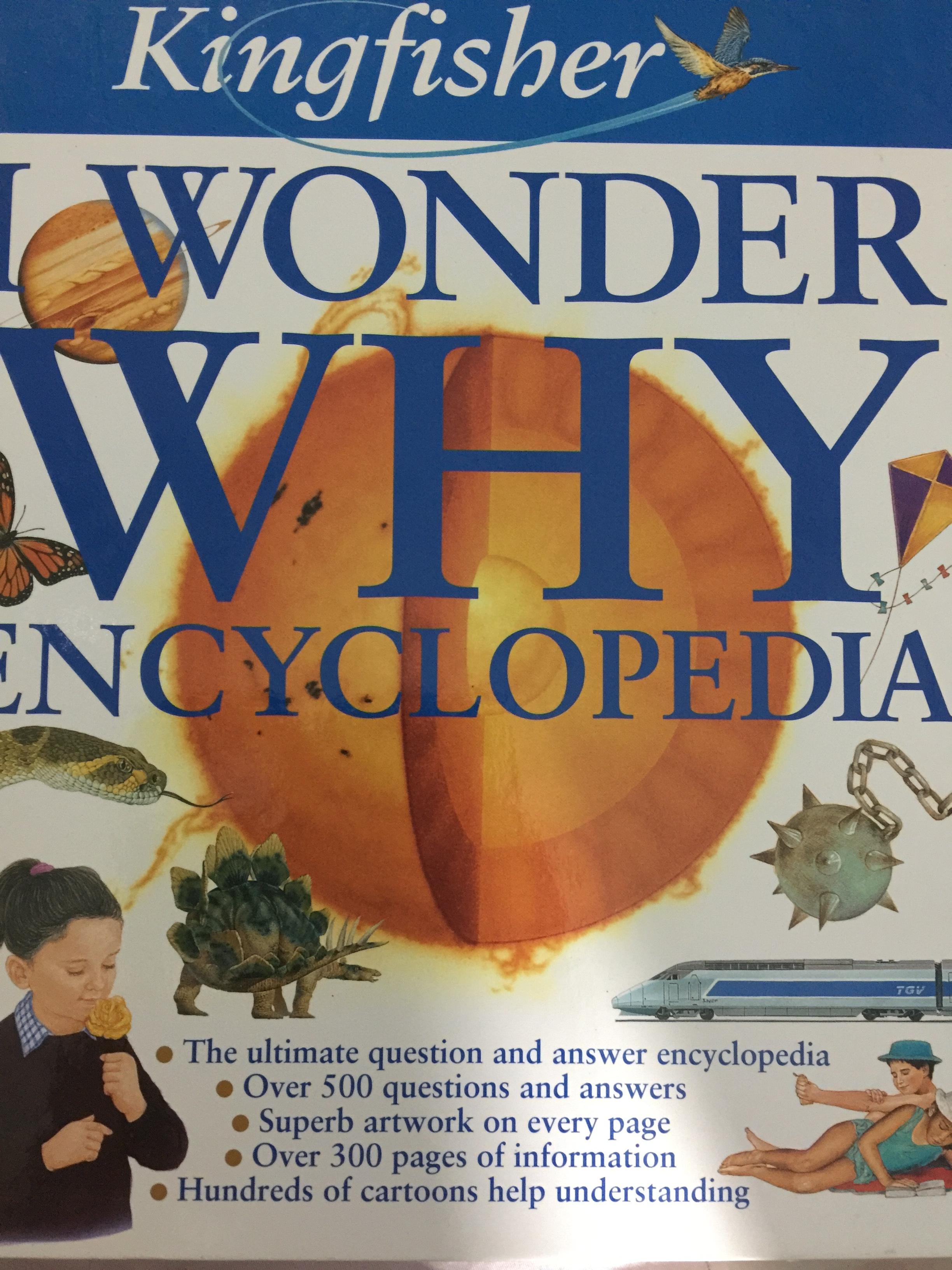 I WONDER WHY ENCYCLOPEDIA. 0 กก.