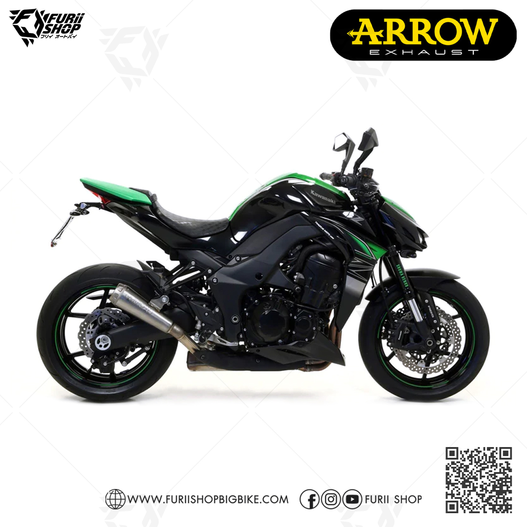 ท่อมอเตอร์ไซค์ Arrow Slip on Moto GP SS : for Kawasaki Z1000 2010-2020/Z1000 Sx 2011-2016