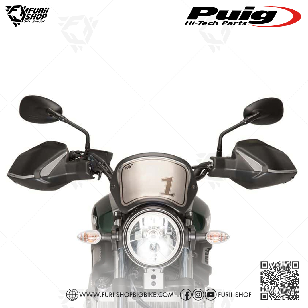 ชุดการ์ดแฮนด์ Puig Hand Guard Touring : for Yamaha XSR700 2017-2020