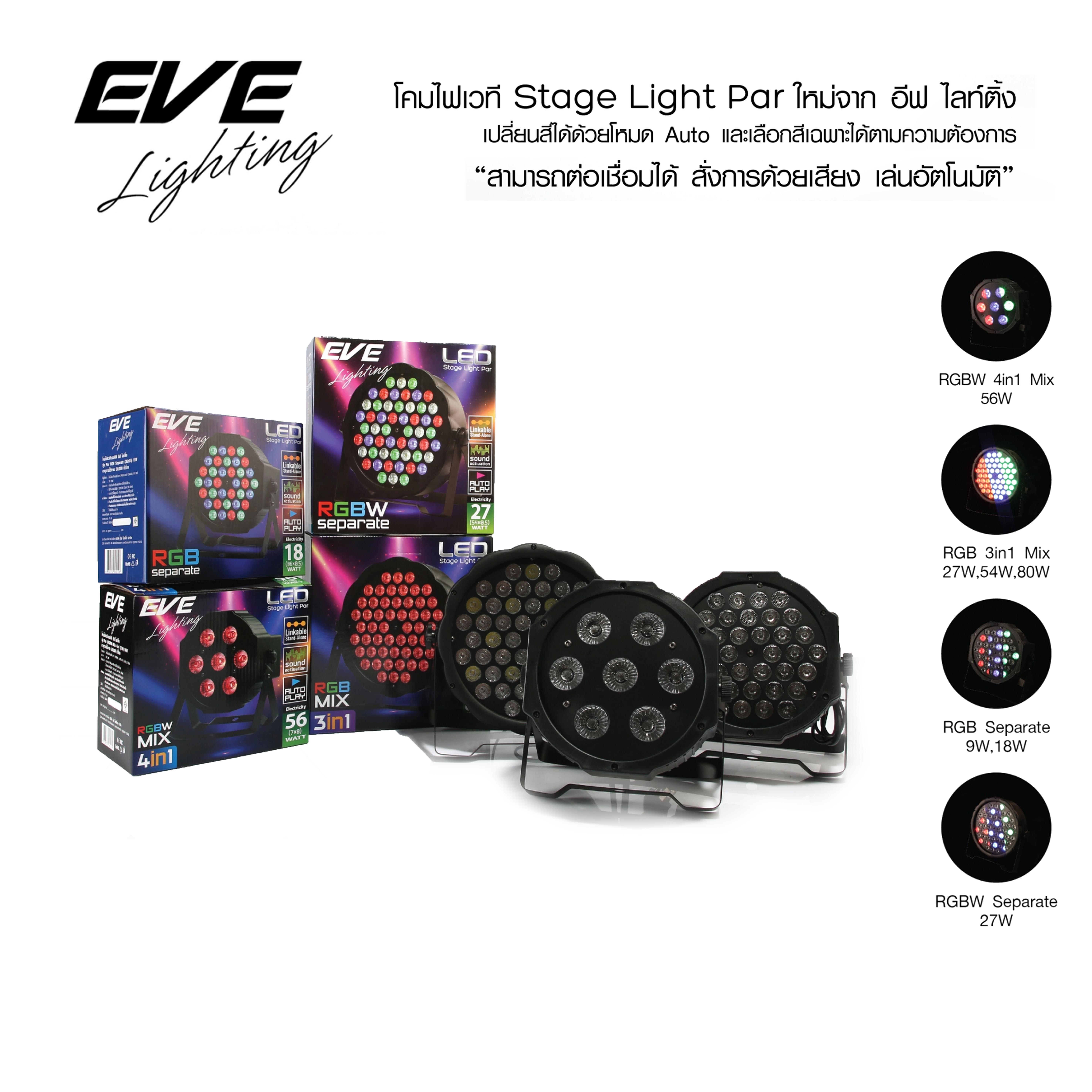 โคมไฟเวที (Led Stage Light Par)