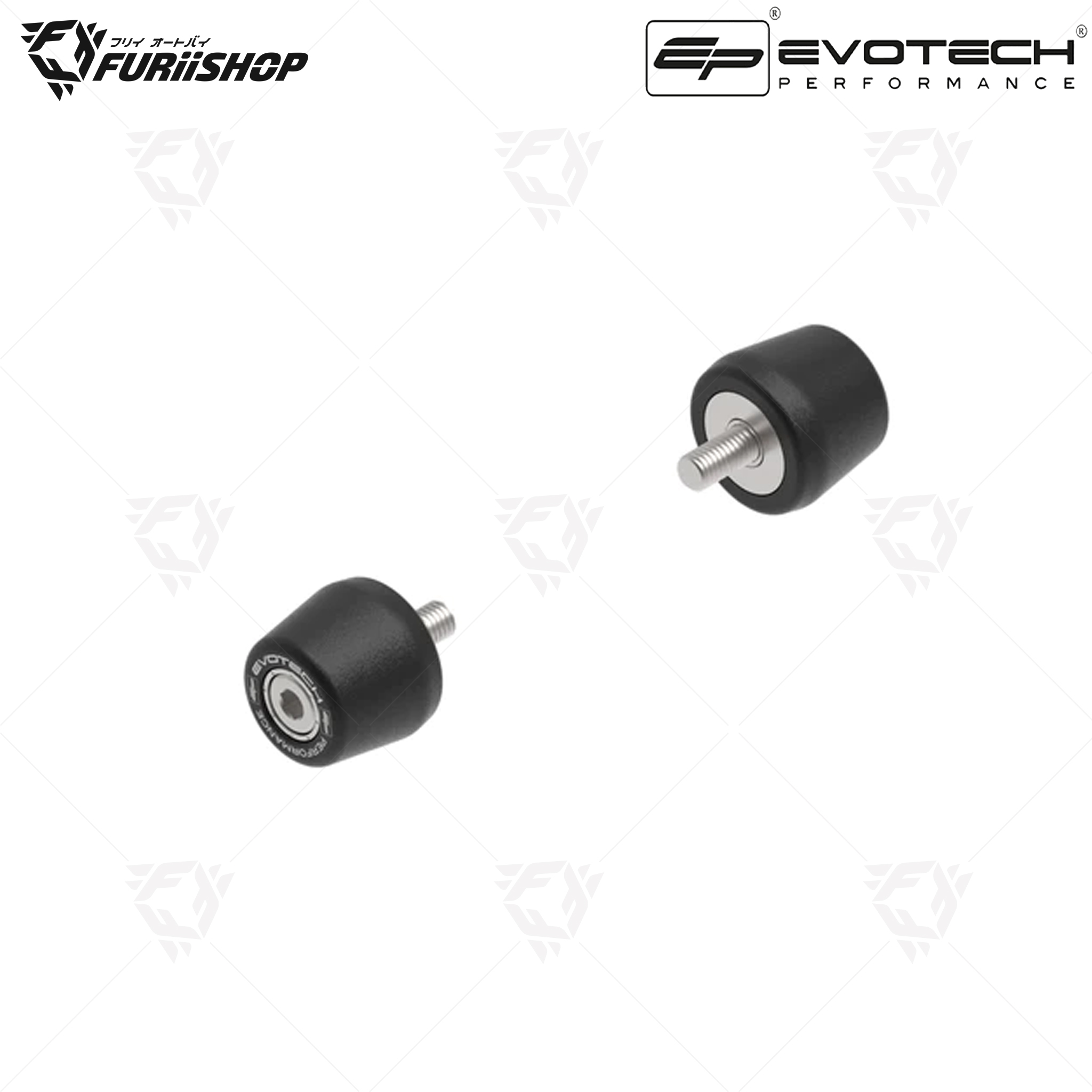ตุ้มปลายแฮนด์ถ่วงน้ำหนัก EVOTECH (ลดการสั่นของแฮนด์) For : S1000RR 2020+