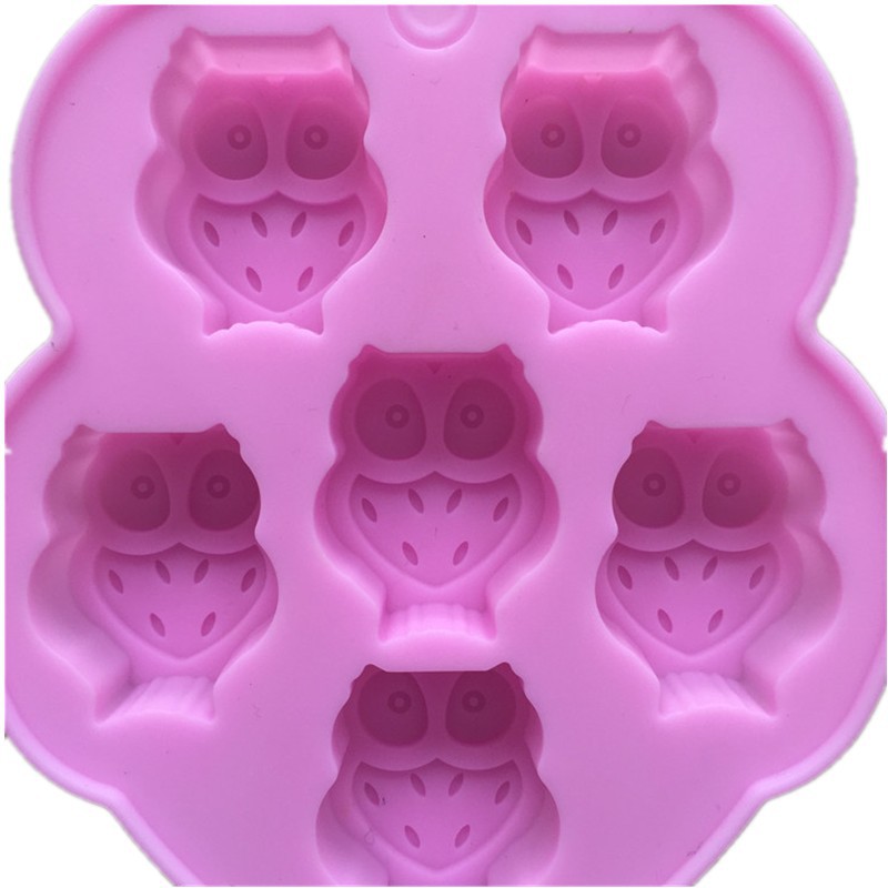 แม่พพิพม์ ซิลิโคนนกฮูก6ตัว...