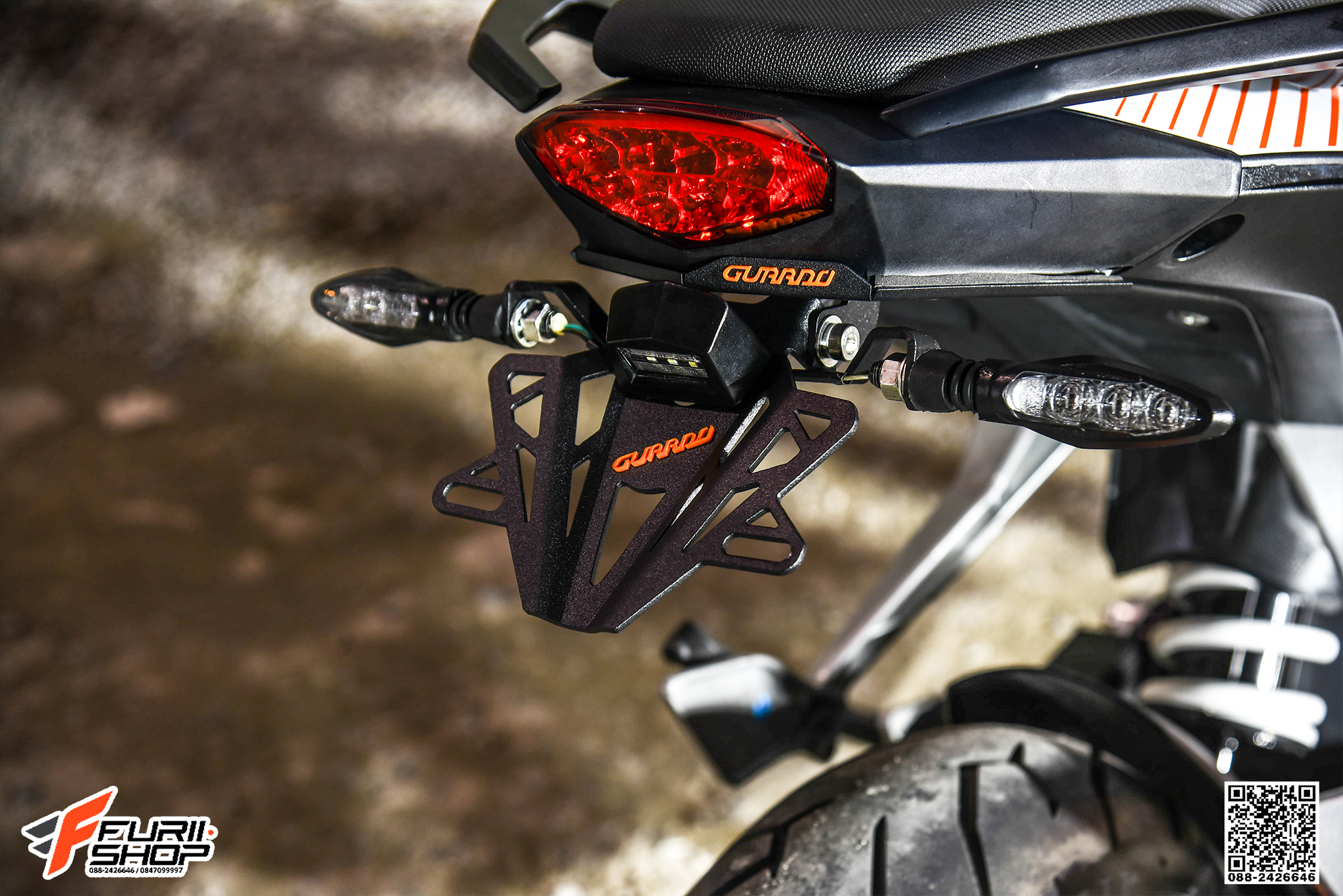 ท้ายสั้น GURADO FOR KTM DUCK390