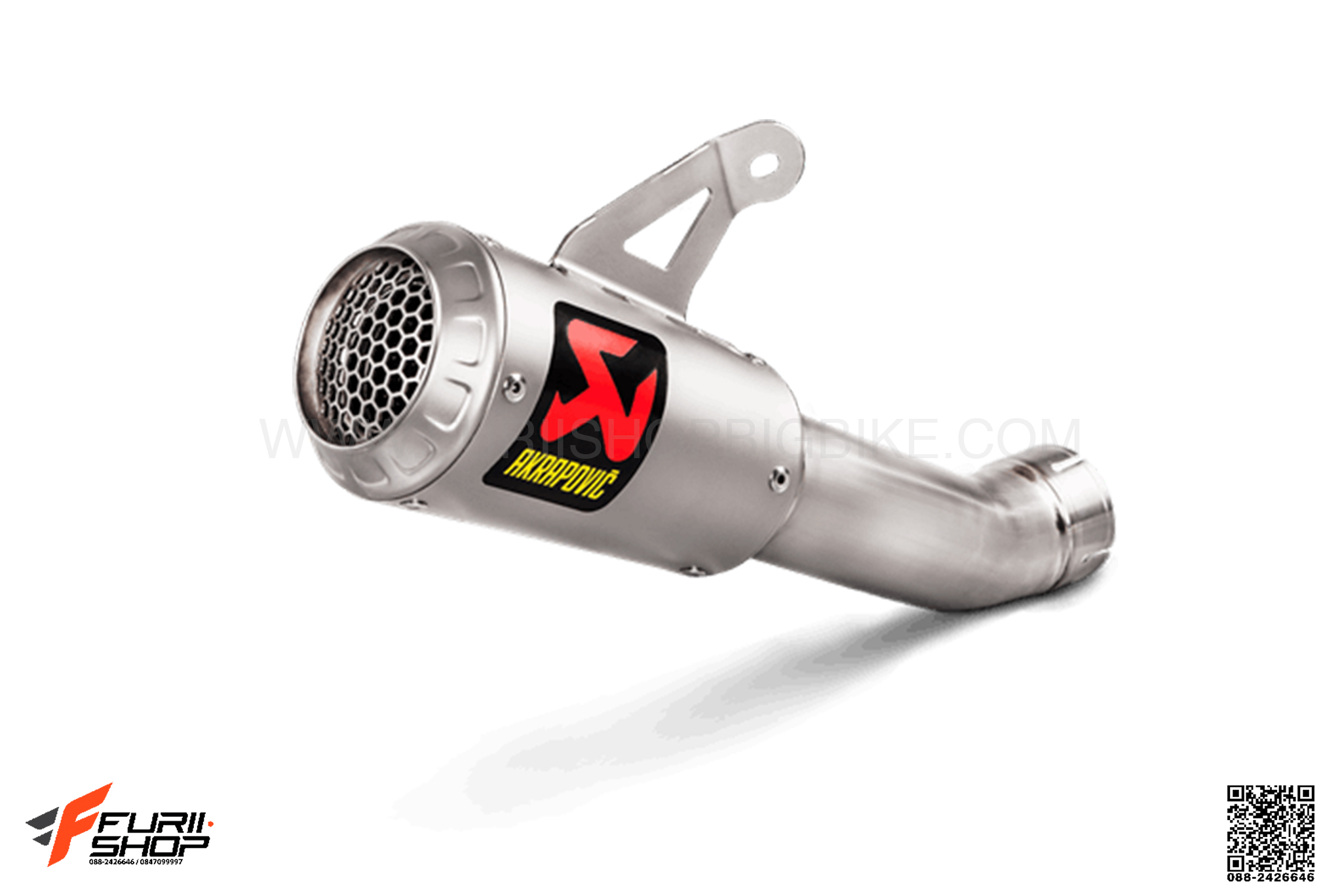 ท่อมอเตอร์ไซค์ AKRAPOVIC SLIP ON MOTO GP FOR HONDA CBR1000RR 2017 ท่อแต่ง ท่อสูตร ท่อบิ๊กไบค์ ท่อBigbike ท่อไอเสีย
