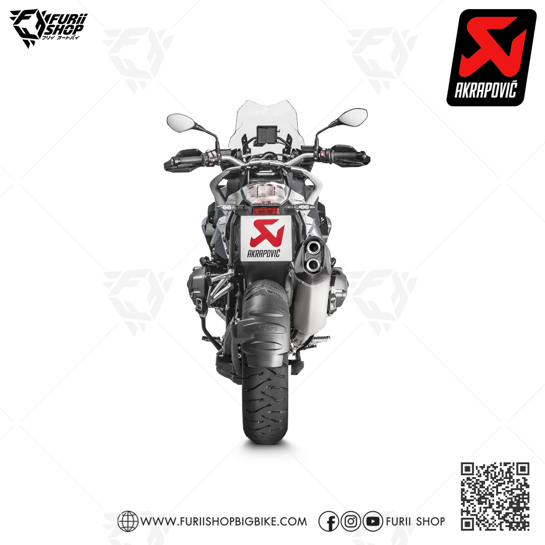 ท่อ Akrapovic Titanium Euro4 for BMW R1200GS 13-18'