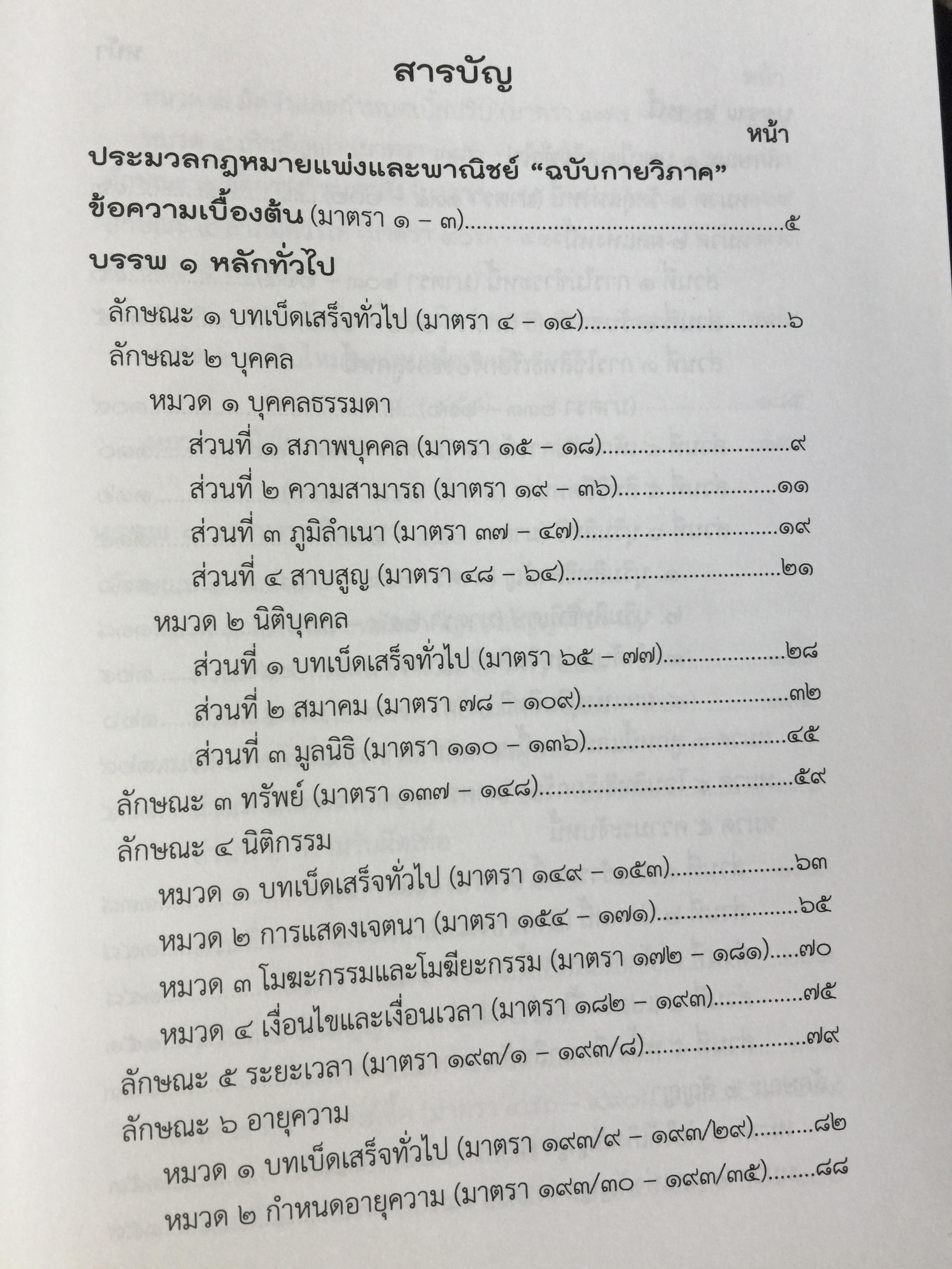 ประมวลกฎหมายแพ่งและพาณิชย์. The Civil and Commercial Code. ฉบับกายวิภาค Anatomy Edition ผู้เขียน ธิติพล ศรีประทักษ์ ผู้พิพากษา 0 กก.