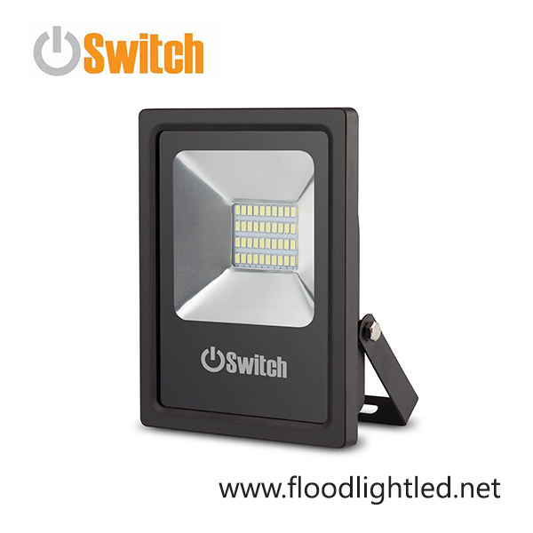 สปอร์ตไลท์ LED 20w รุ่น SMD ECO ยี่ห้อ Switch (แสงส้ม)