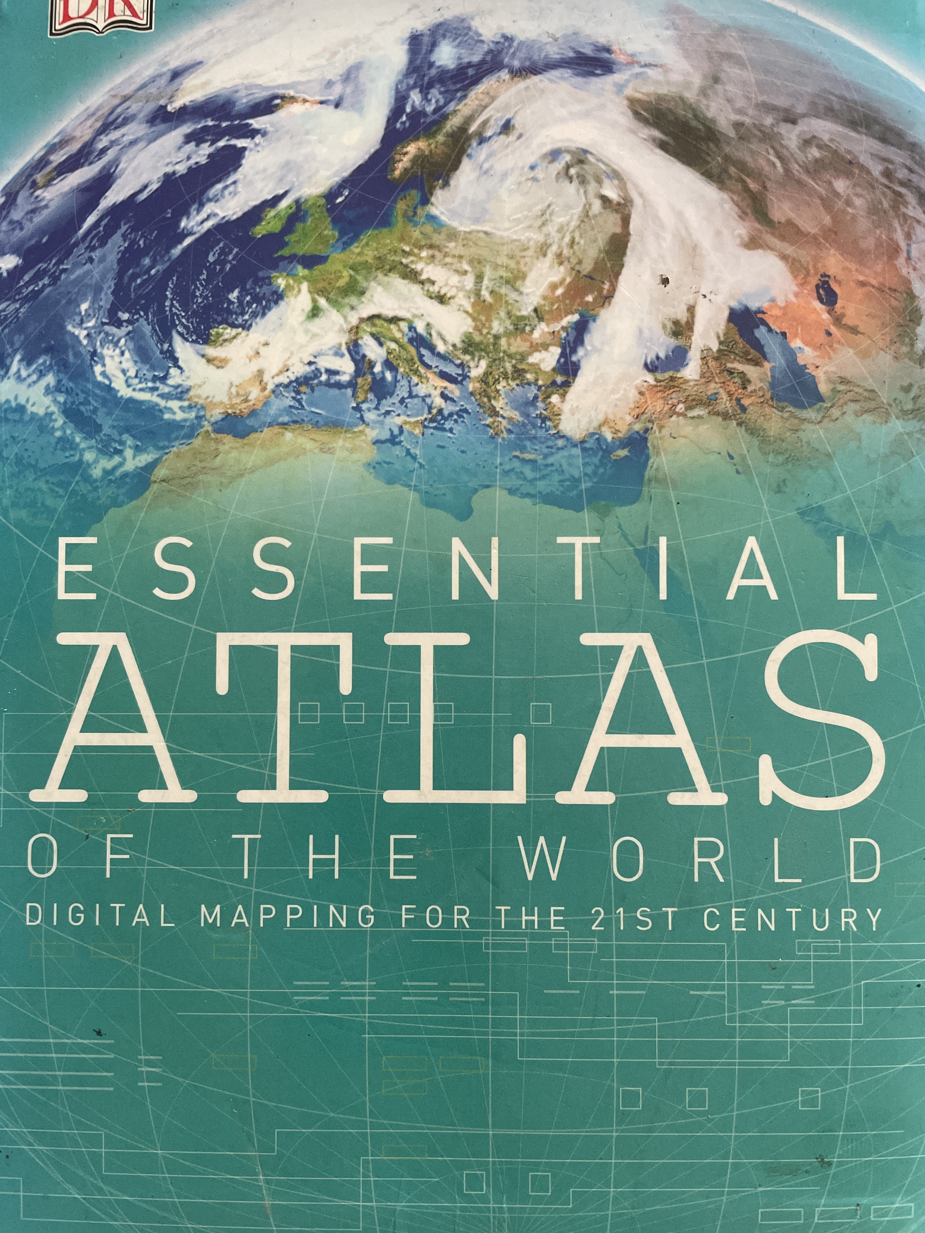 ESSENTIAL ATLAS OF THE WORLD. DIGITAL MAPPING FOR THE 21ST CENTURY 2,090 กรัม