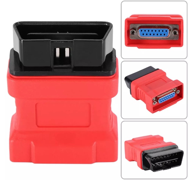 หัวปลั๊ก OBD II เครื่องสแกน Autel