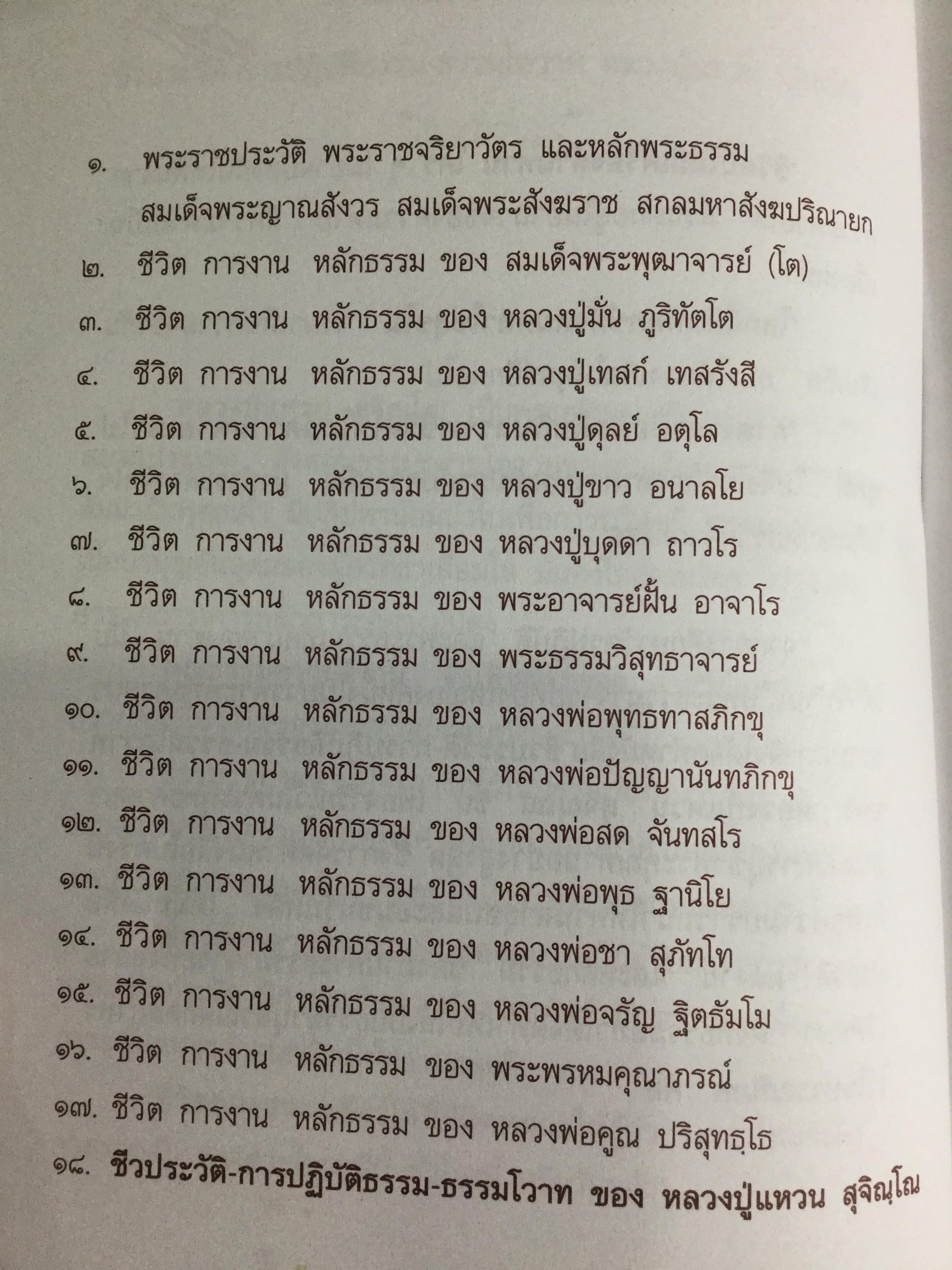อริยสงฆ์ แห่งวัดดอยแม่ปั่ง มหานครเชียงใหม่. ชีวประวัติ ประสบการณ์ หลวงปู่แหวน สุจิณโณ 0 กก.